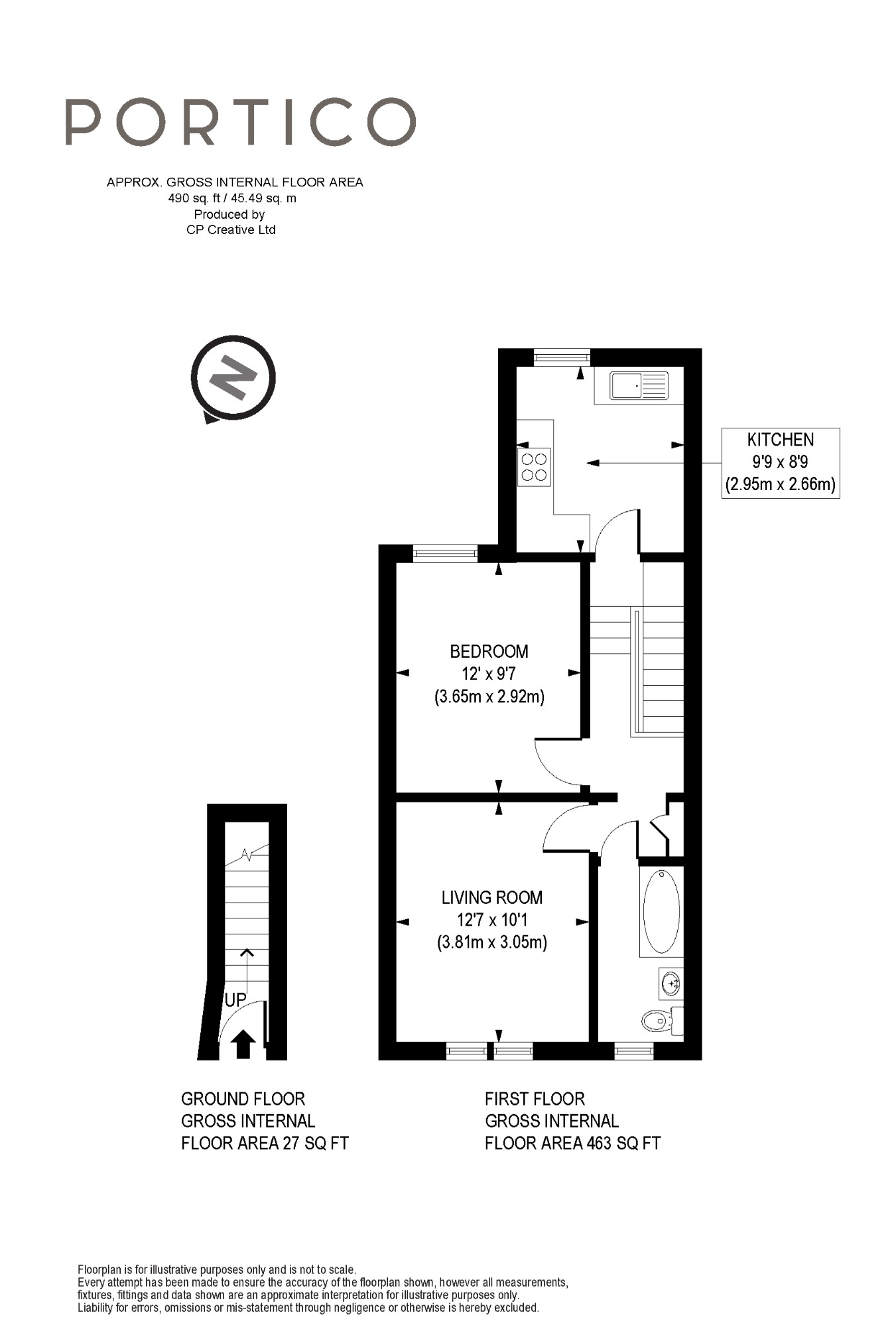 Granville Road, London E17, 1 bedroom flat for sale 61284309 PrimeLocation