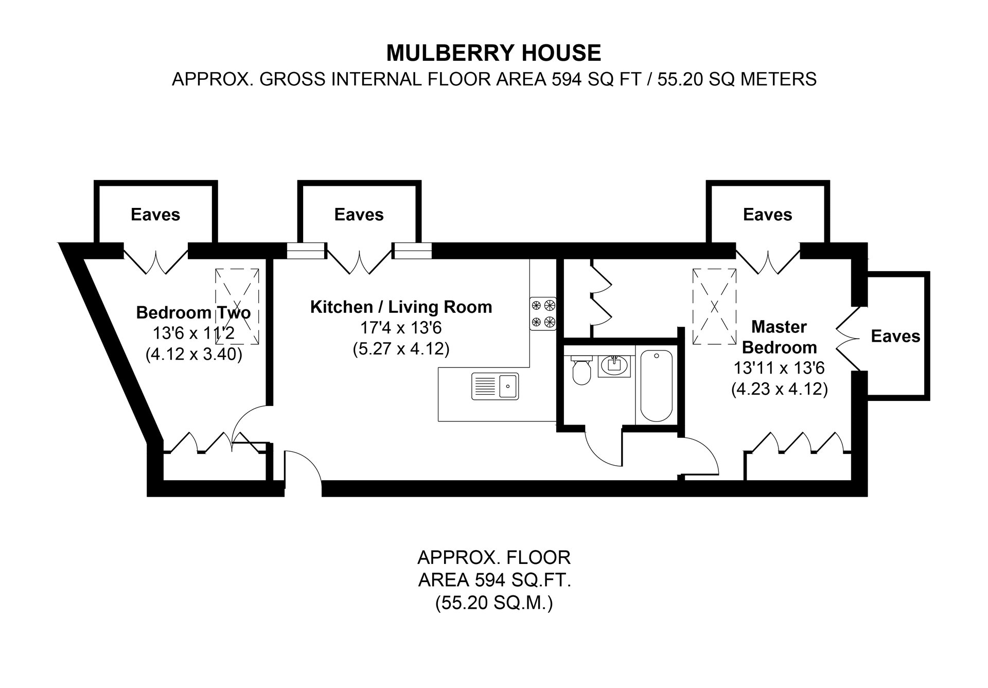 Mulberry House, Wokingham, Berkshire RG40, 2 bedroom flat for sale