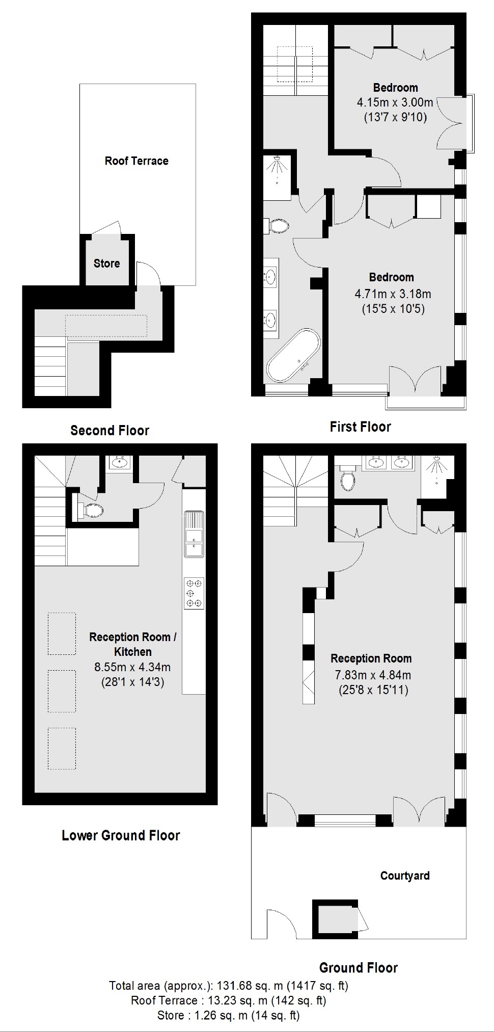Halliford Street, London N1, 3 bedroom property to rent 65150690