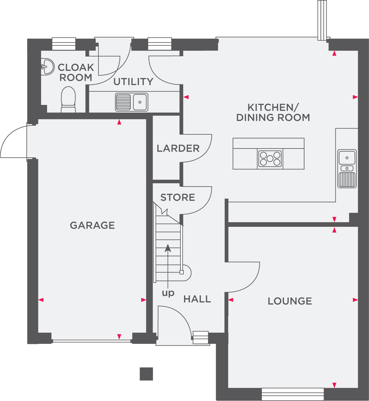 "The Willow Shropshire Heights" at Mucklestone Road, Loggerheads