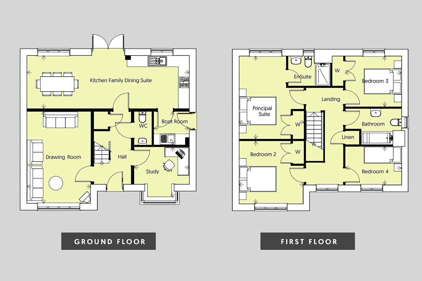 'brookthorpe Park' By Cotswold Homes, Brookthorpe GL4, 4 bedroom detached house for sale