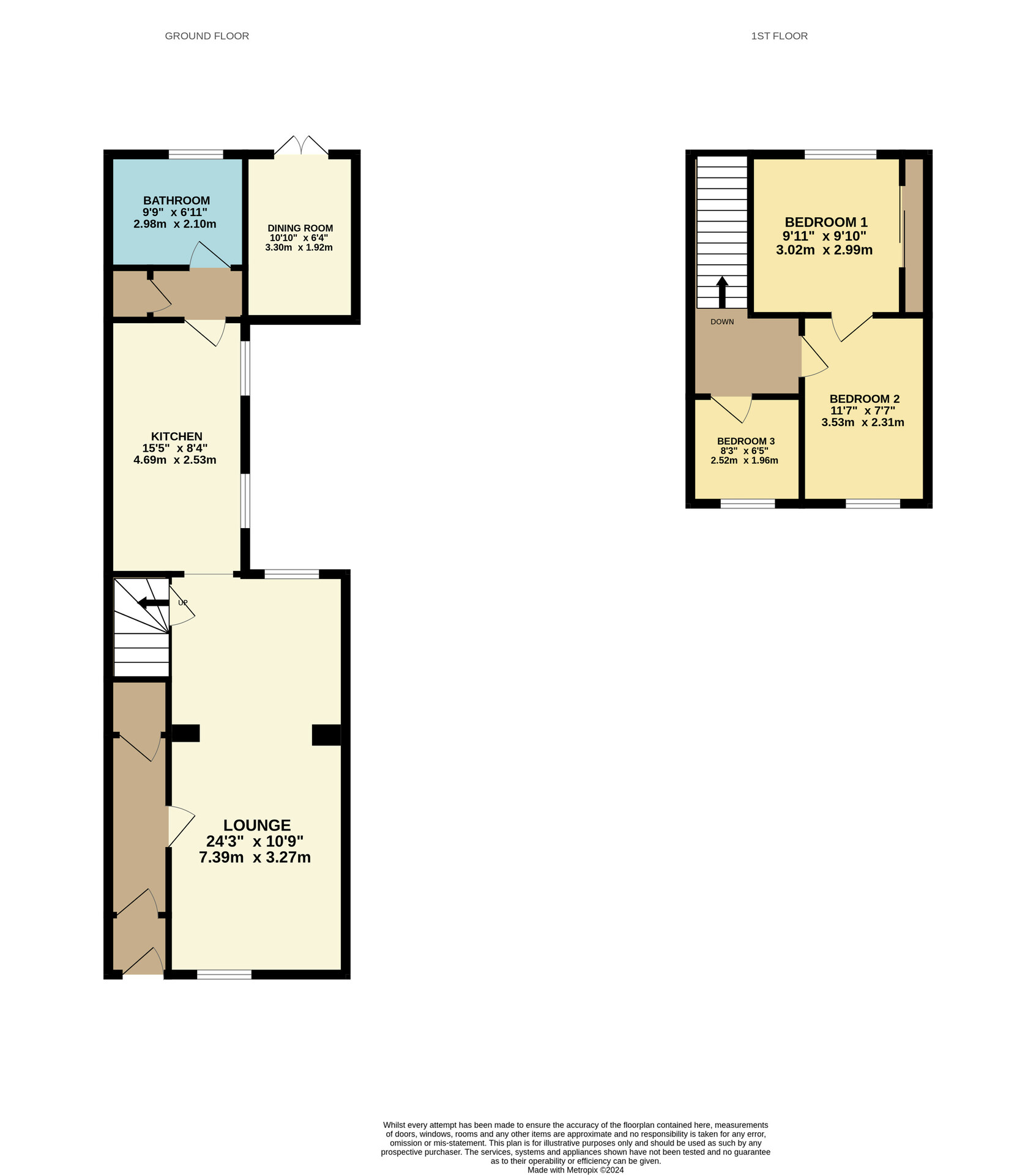 Steps Street, Stenhousemuir, Larbert, Stirlingshire FK5, 4 bedroom semi