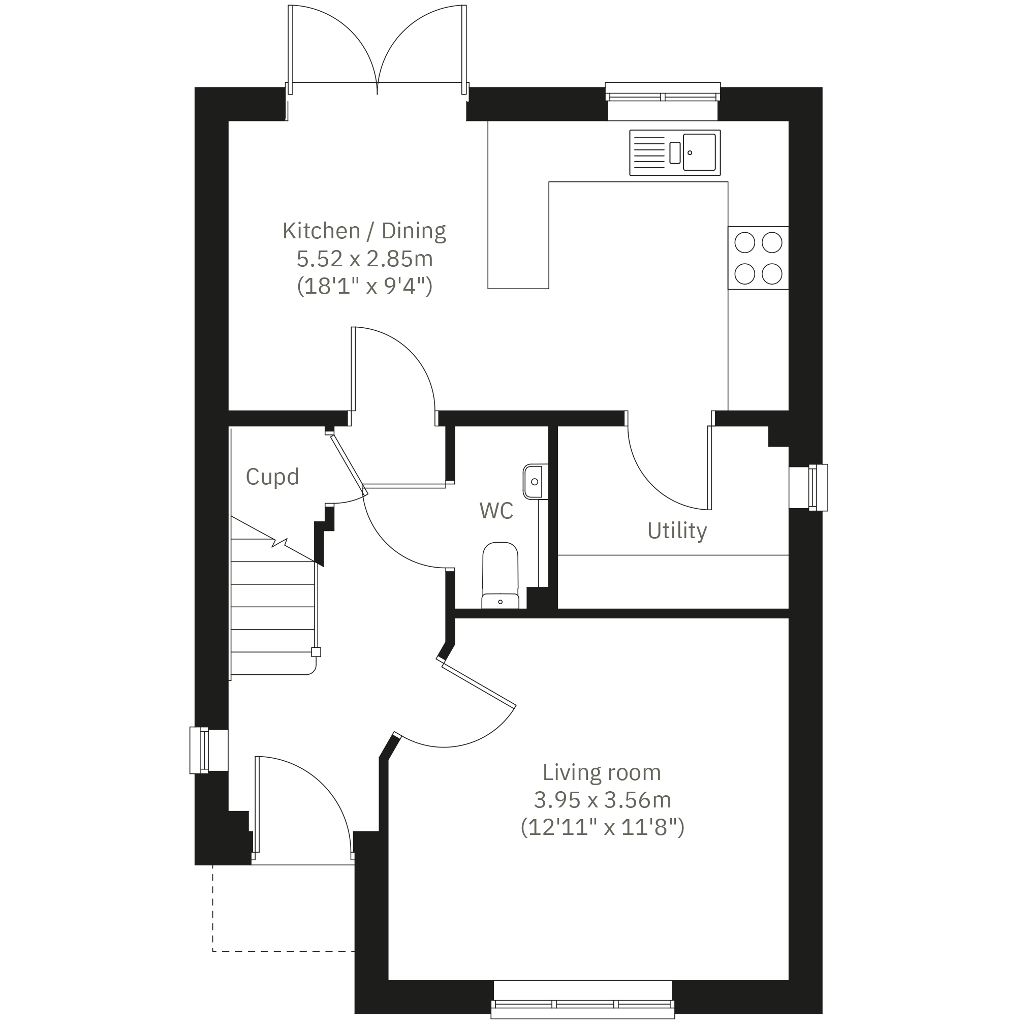"The Sherwood" at Halstead Road, Earls Colne, Colchester CO6, 3 bedroom