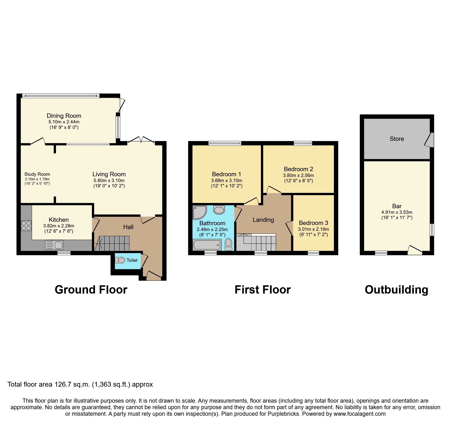 Goddard Road, Grays RM16, 3 bedroom semidetached house for sale