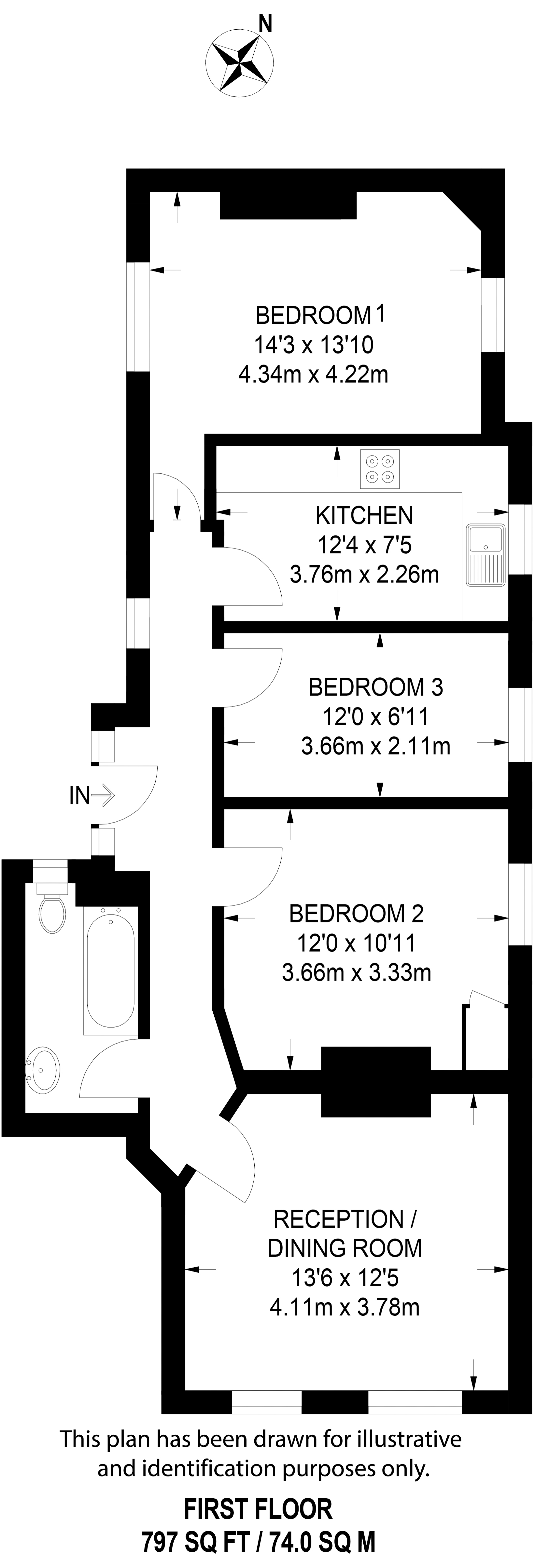 Page Street, Westminster, London SW1P, 3 bedroom flat for sale