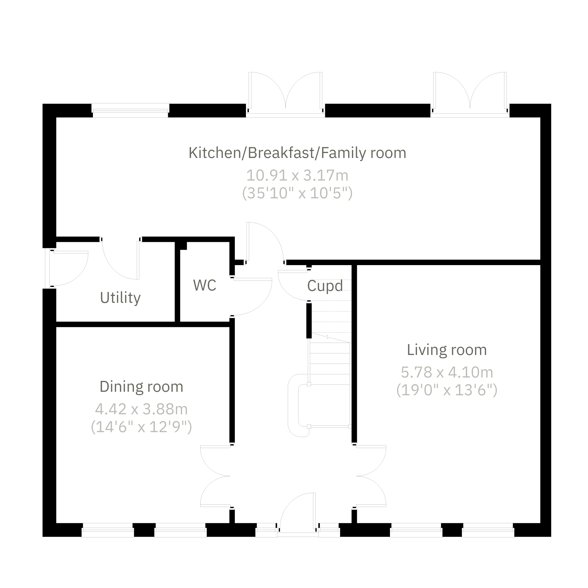 "The Portland" at Burwell Road, Exning, Newmarket CB8, 5 bedroom
