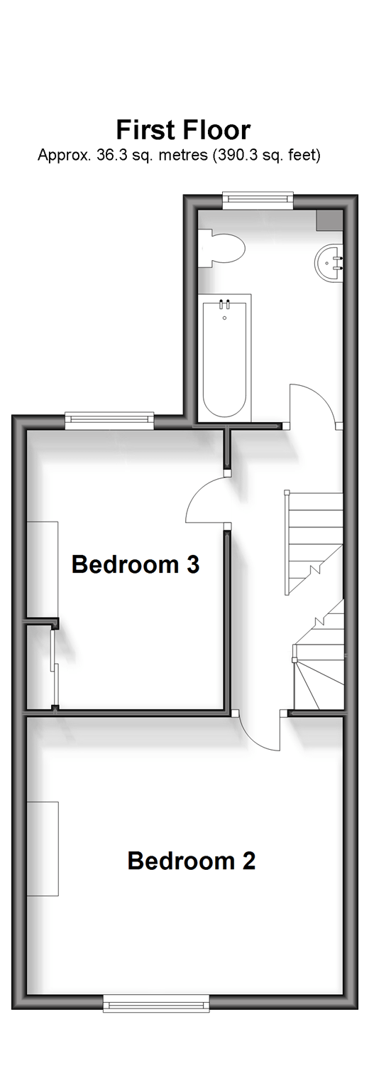 London Road, Ditton, Aylesford, Kent ME20, 3 bedroom terraced house for