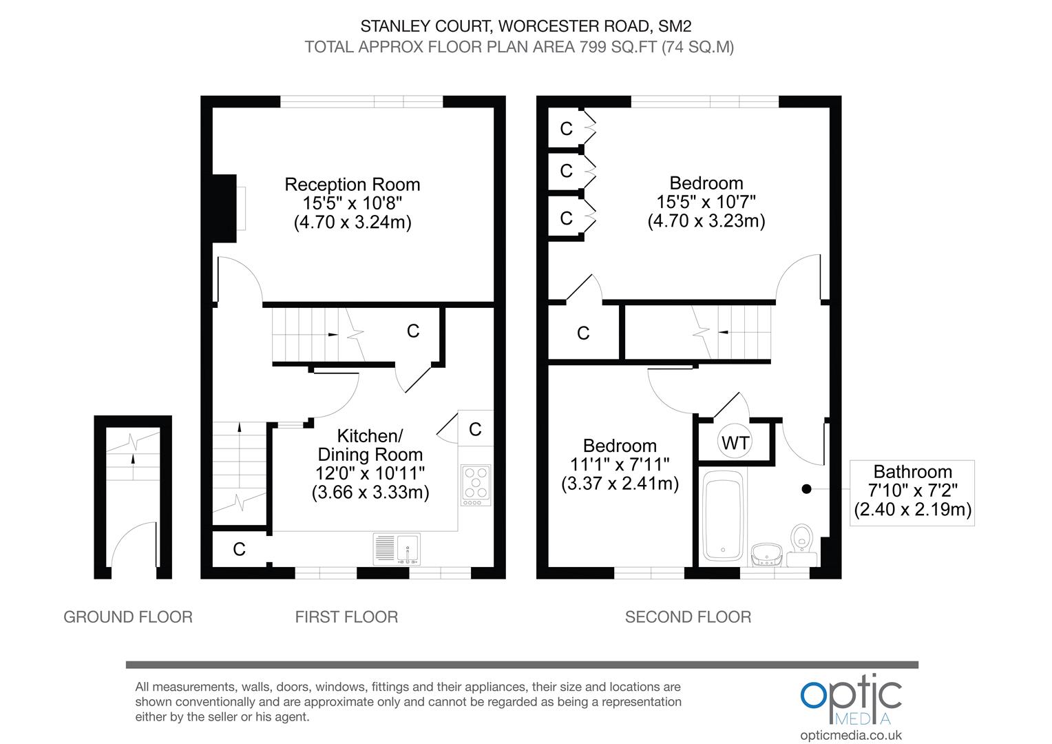 Worcester Road, Sutton SM2, 2 bedroom for sale 62003626