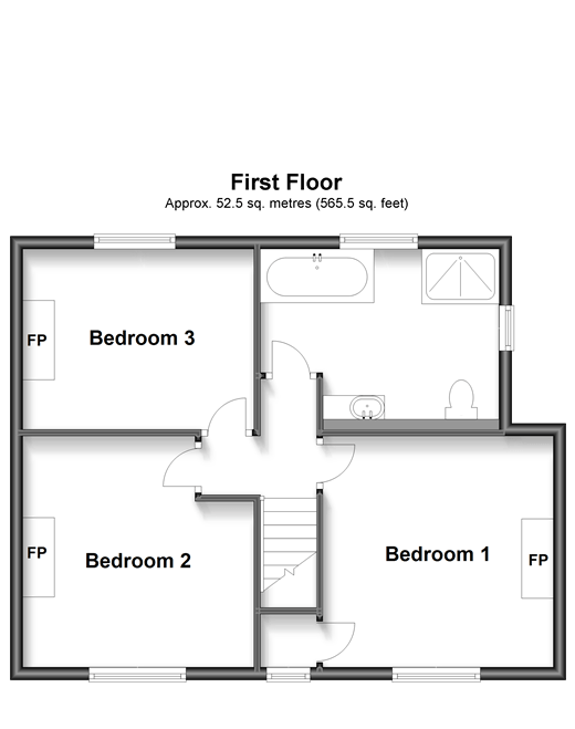 Hooke Hill, Freshwater, Isle Of Wight PO40, 3 bedroom detached house