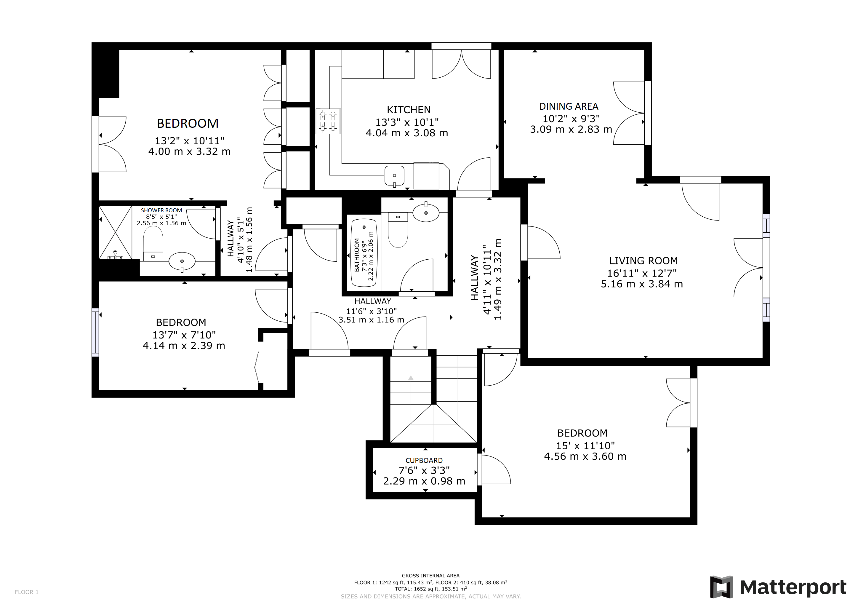 Hamilton Park North, Hamilton, South Lanarkshire ML3, 4 bedroom flat