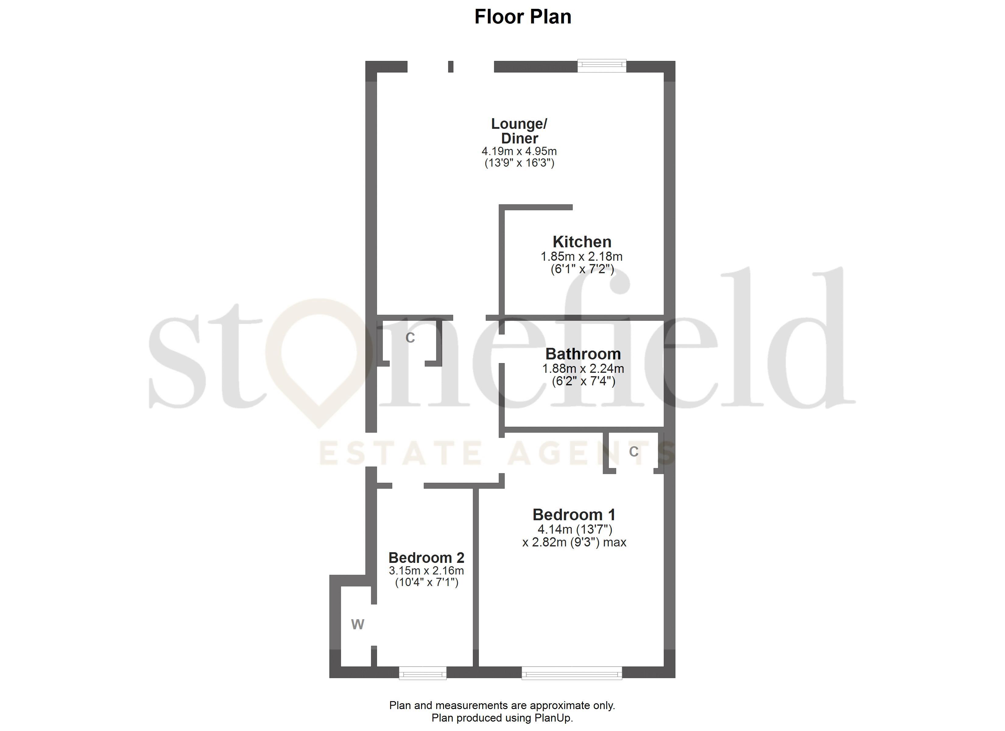 Rowallan Court, South Beach Road, Ayr KA7, 2 bedroom flat for sale