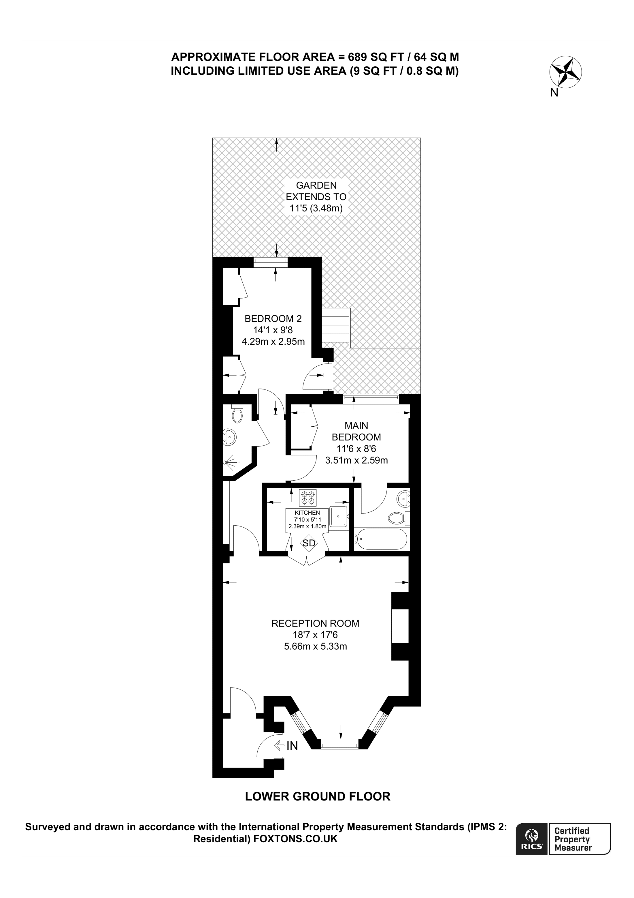 Ladbroke Road, Notting Hill, London W11, 2 bedroom flat for sale