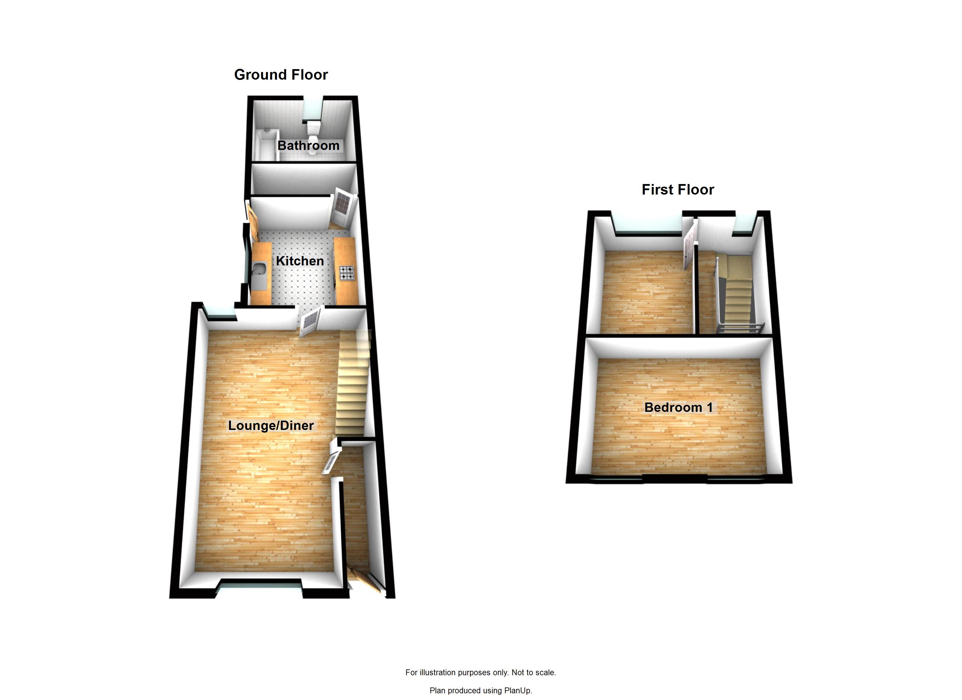 Waun Wen Road, Abertawe, Waun Wen Road, Swansea SA1, 2 bedroom terraced
