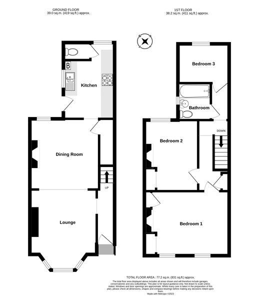 Eaton Road, Dover, Kent CT17, 3 bedroom terraced house for sale