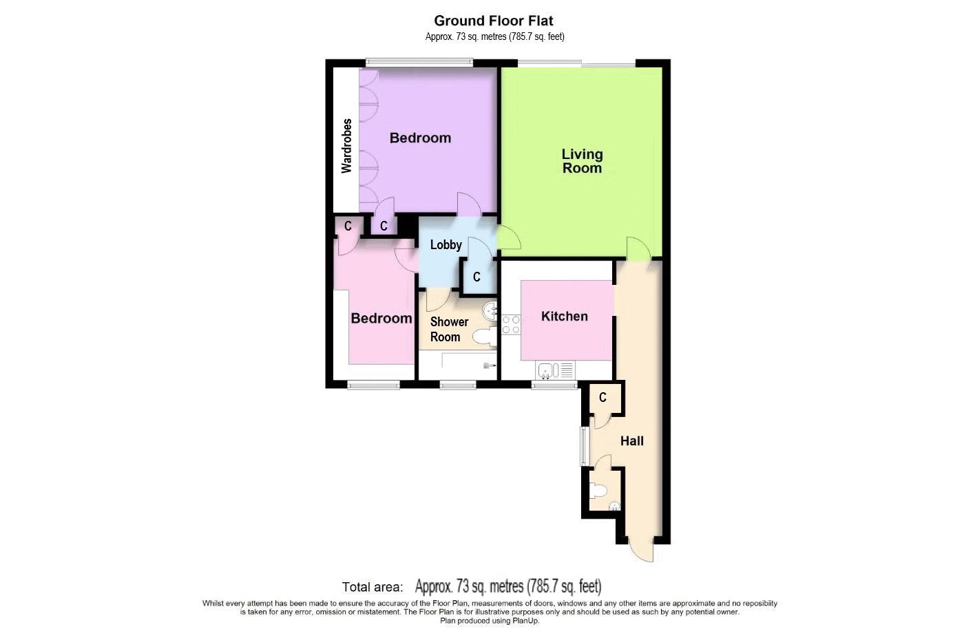 Burland Road, Brentwood CM15, 2 bedroom flat for sale 66925952