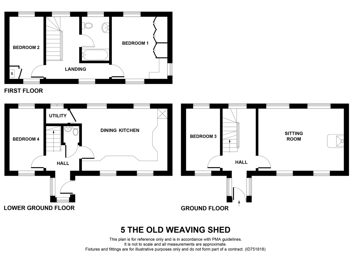 School Lane, Addingham, Ilkley LS29, 4 bedroom cottage for sale