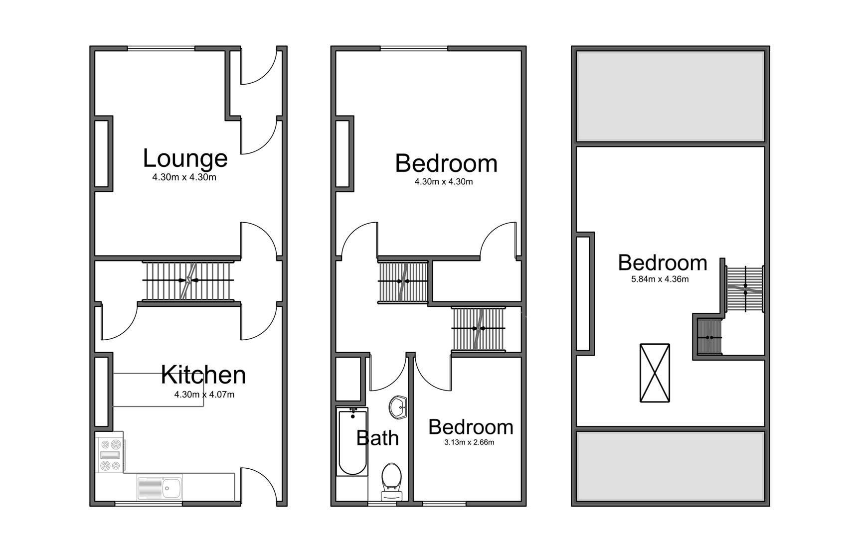 Halifax Road, Brighouse HD6, 3 bedroom terraced house for sale