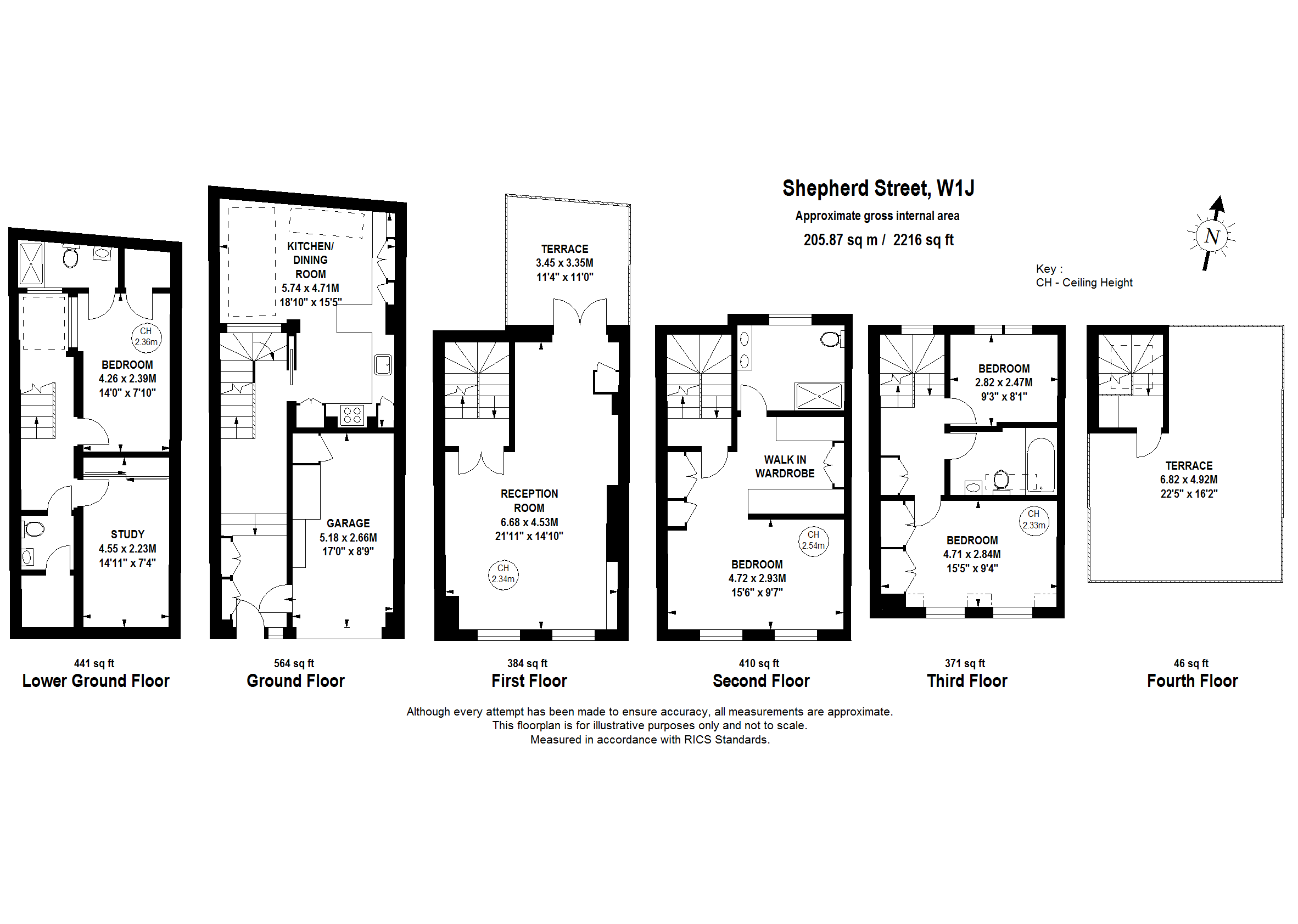 Shepherd Street, London W1J, 4 bedroom terraced house for sale