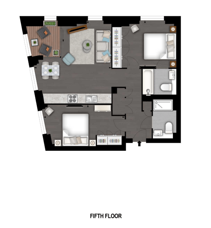 2 bed flat to rent in Thornes House, Nine Elms SW11 68673577 Zoopla