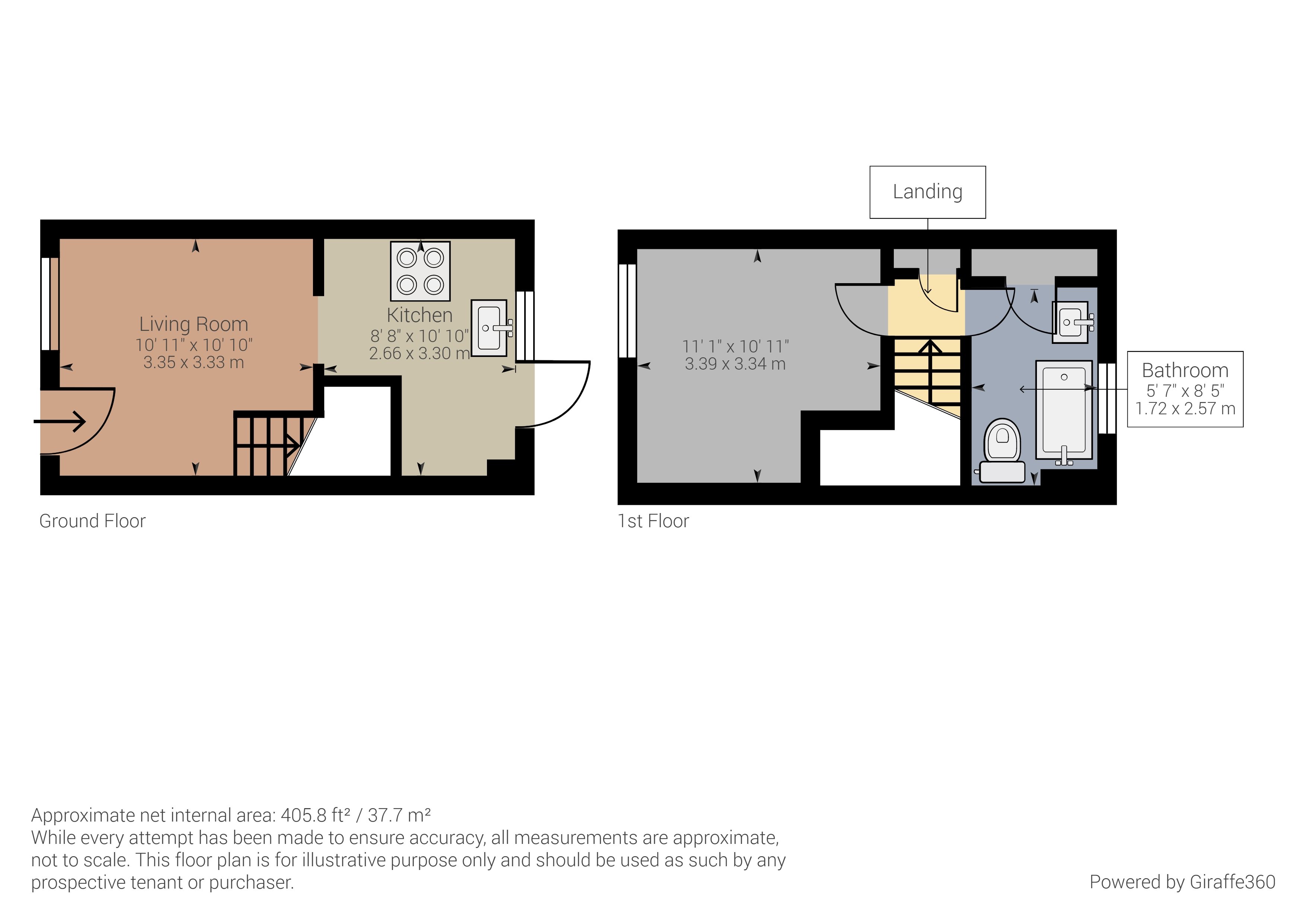 Hadrians Way, Abbeymead, Gloucester GL4, 1 bedroom end terrace house to
