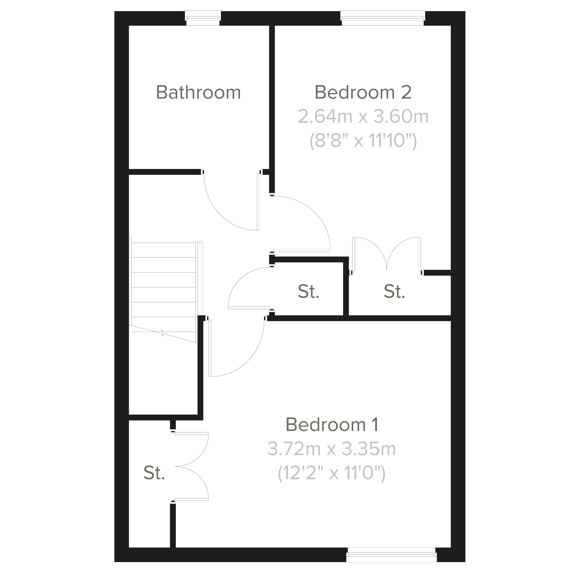 "The Braemar" at Gilmerton Station Road, Edinburgh EH17, 2 bedroom