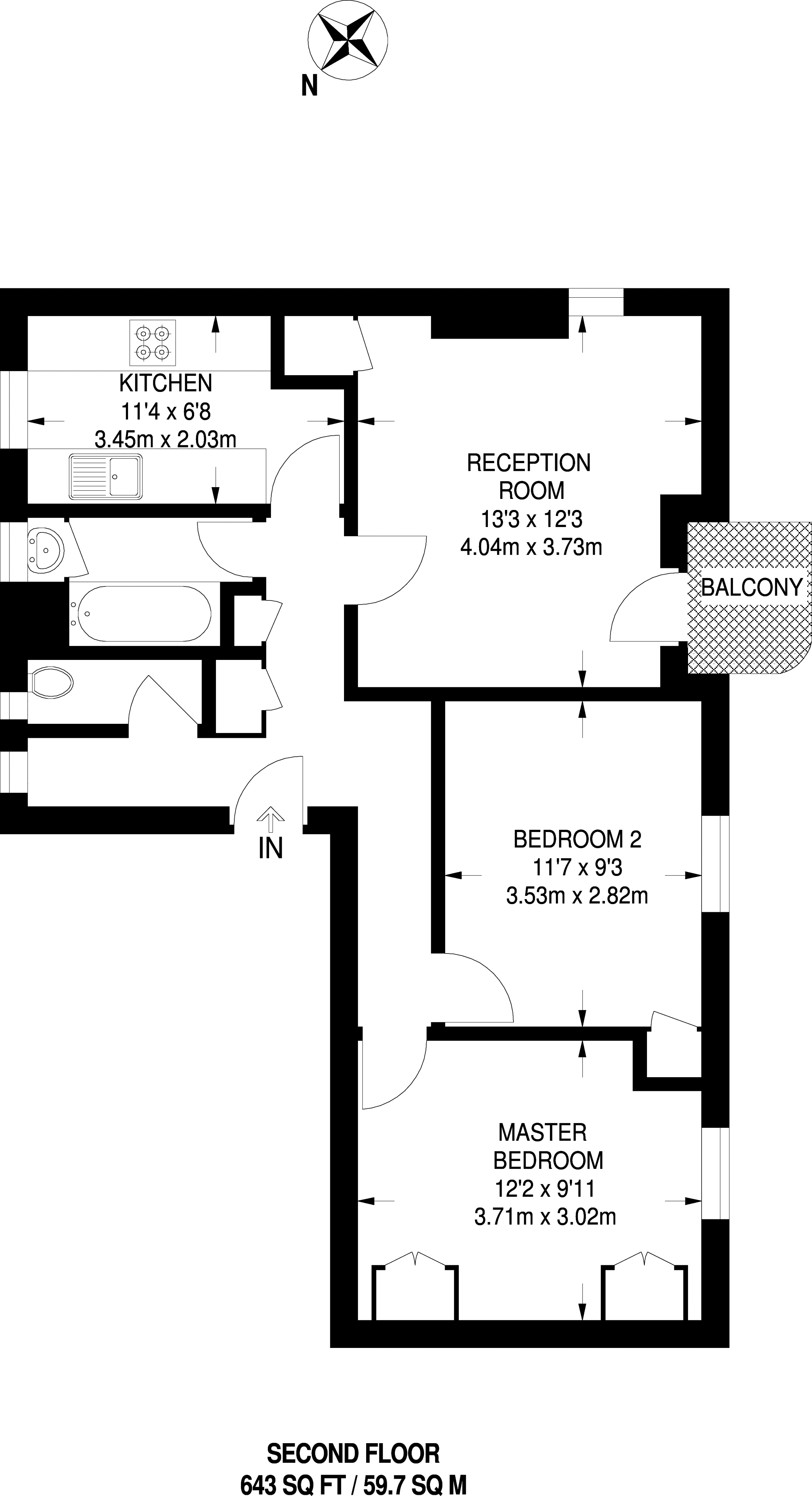 2 bed flat for sale in Union Grove, Clapham SW8 Zoopla