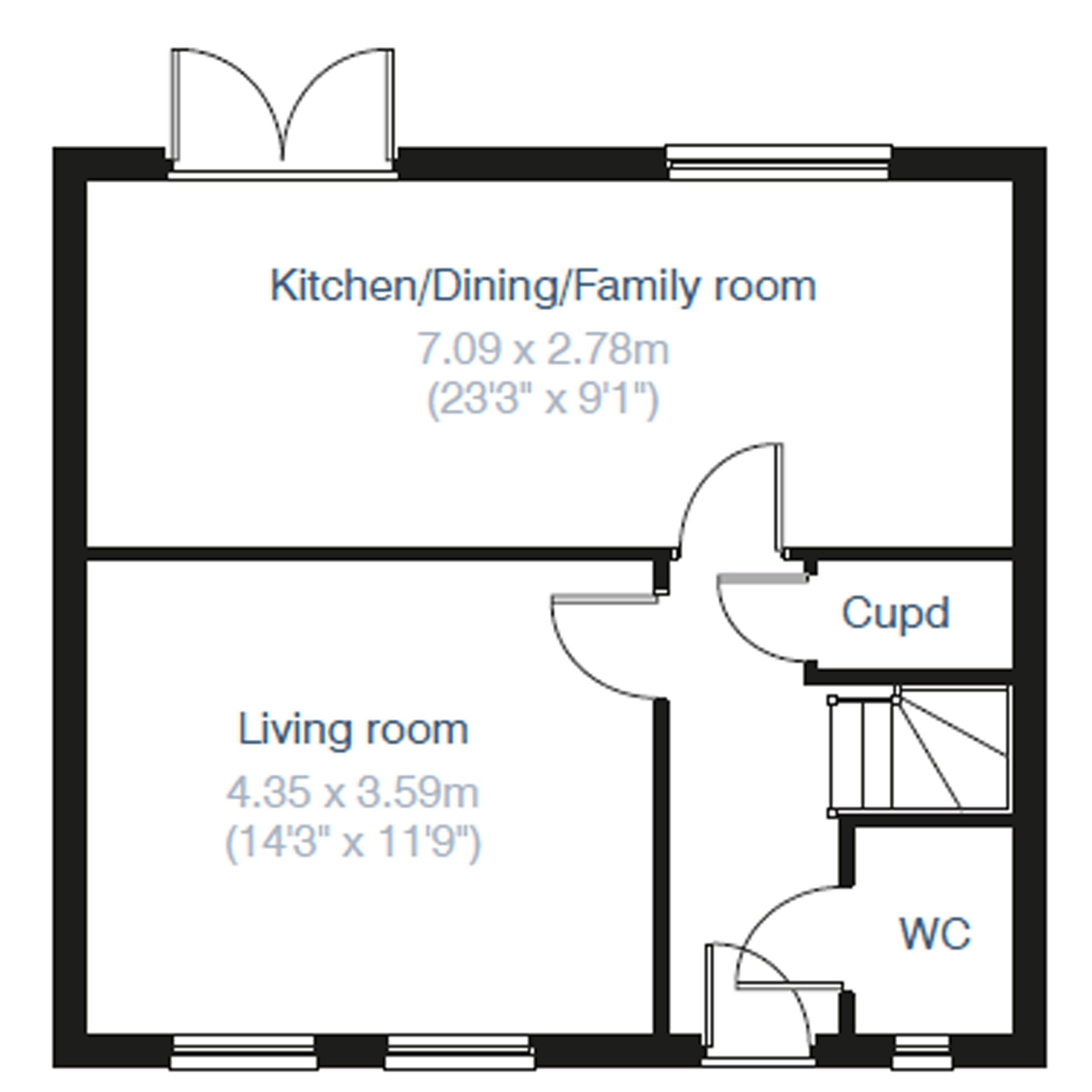 "The Whitehall" at Burwell Road, Exning, Newmarket CB8, 3 bedroom