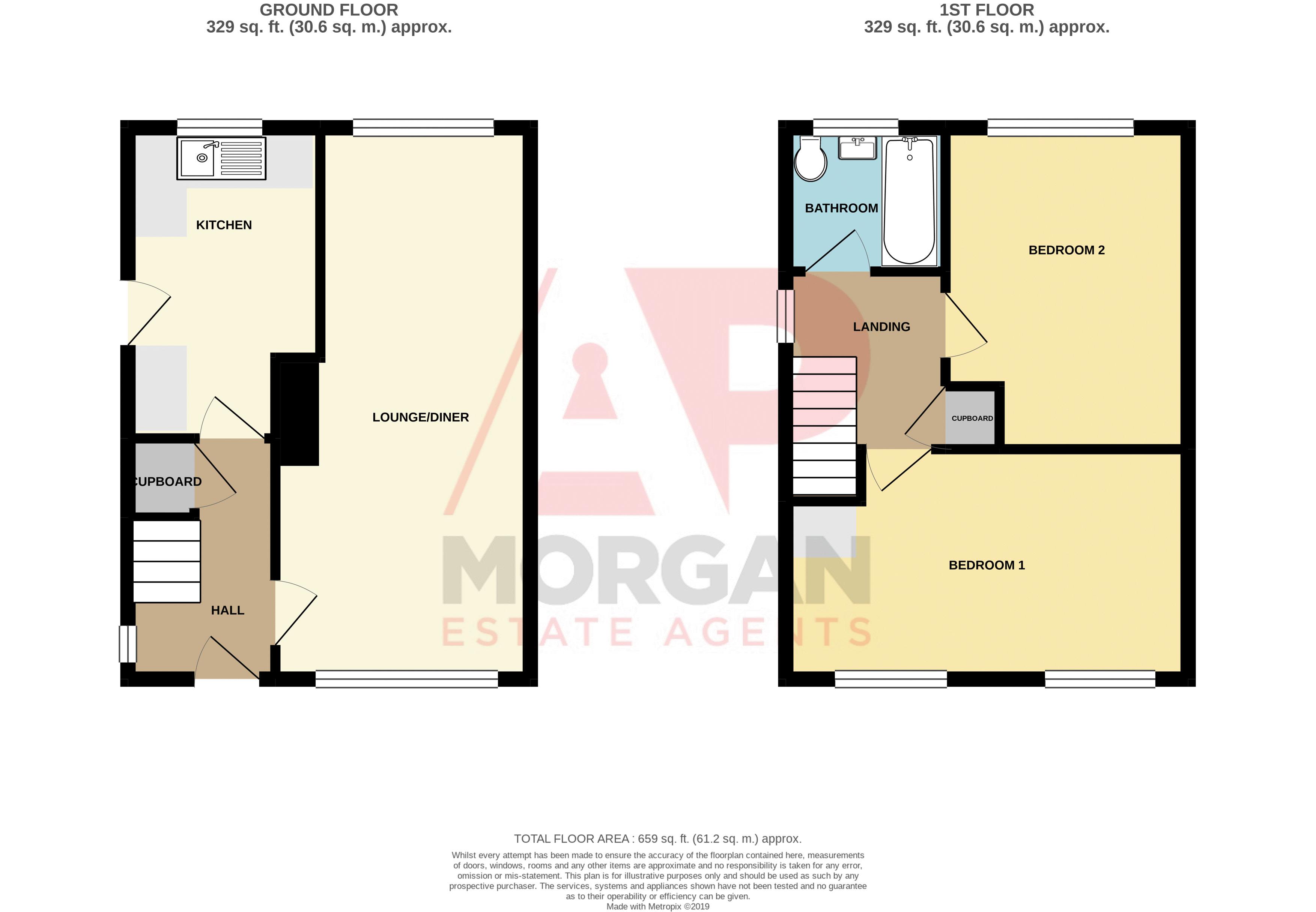 2 bed end terrace house for sale in St. Richards Road, Wychbold