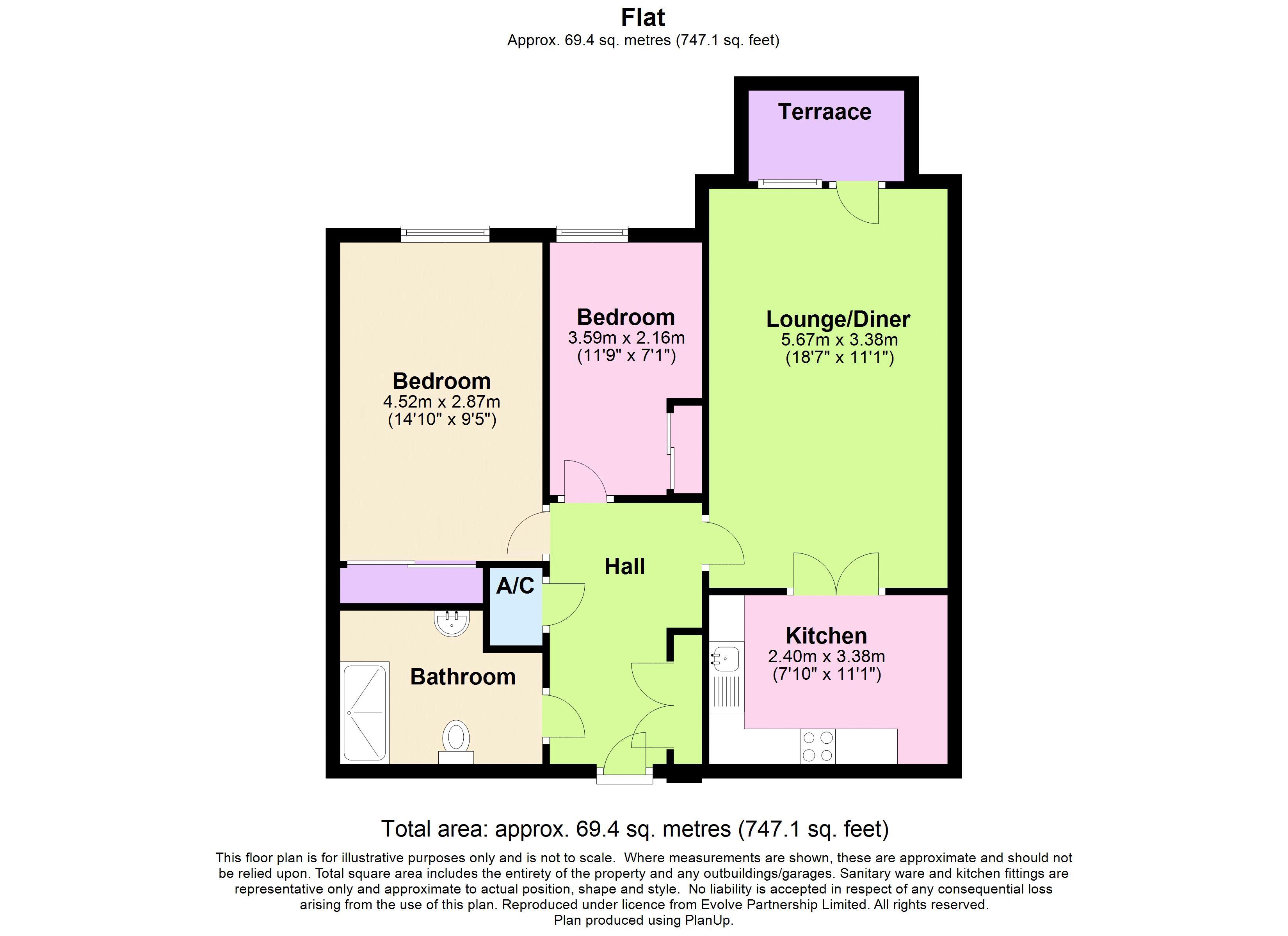St Marys Mews, Ferndown BH22, 2 bedroom flat for sale 62017526