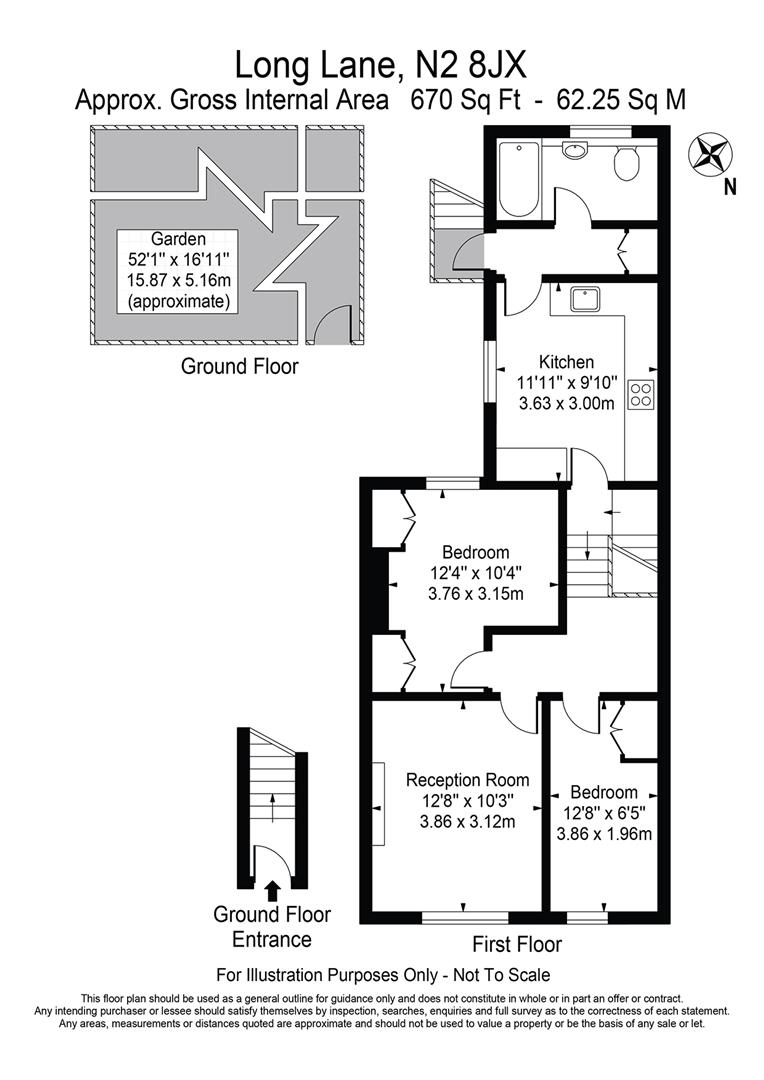 2 bed flat for sale in Long Lane, London N2 67482848 Zoopla