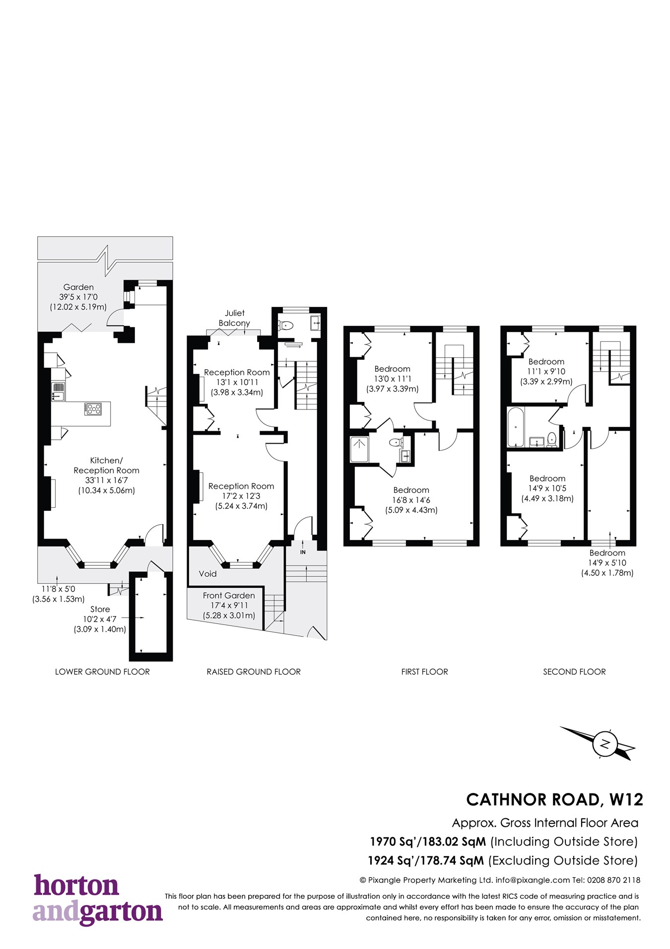Cathnor Road, Cathnor Park, Shepherd's Bush W12, 5 bedroom terraced