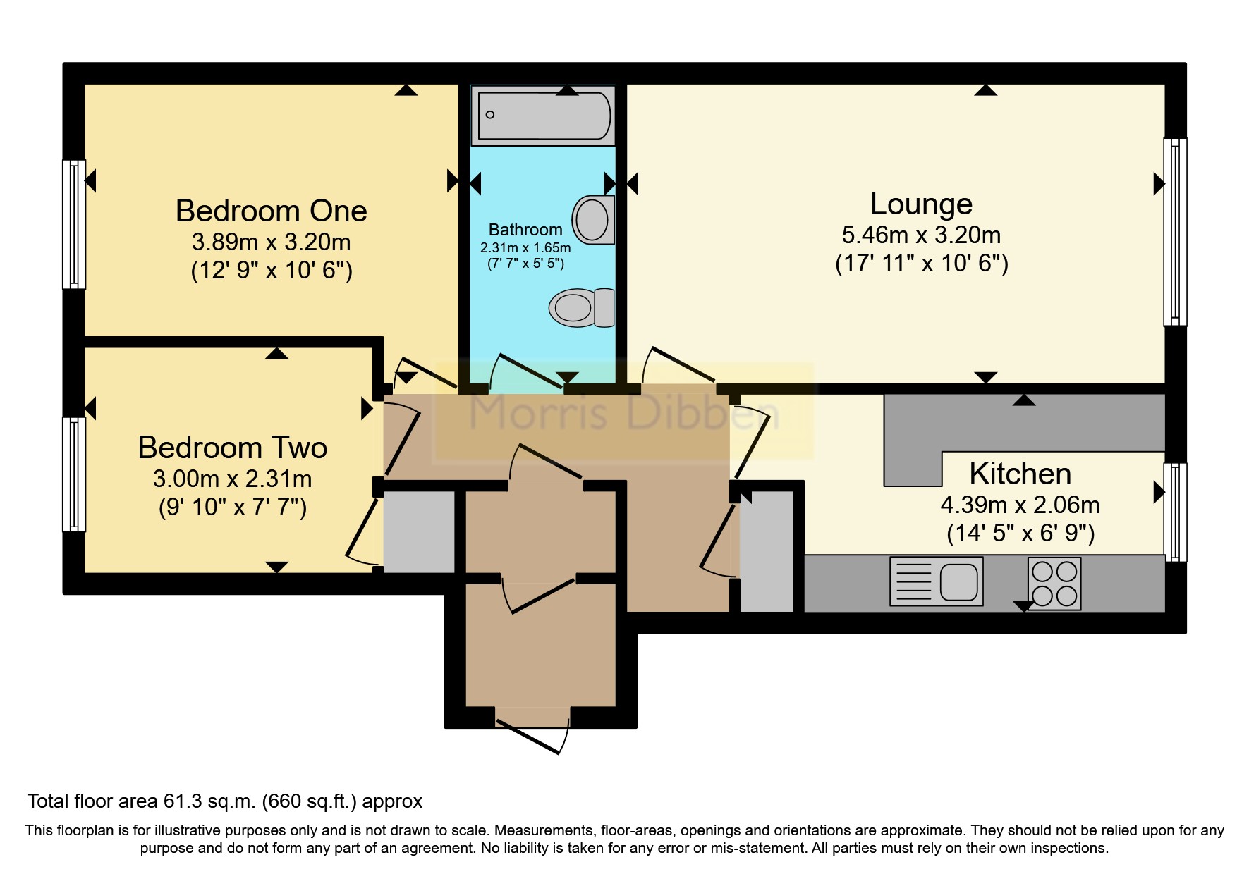 Silverdale Road, Southampton, Hampshire SO15, 2 bedroom flat for sale
