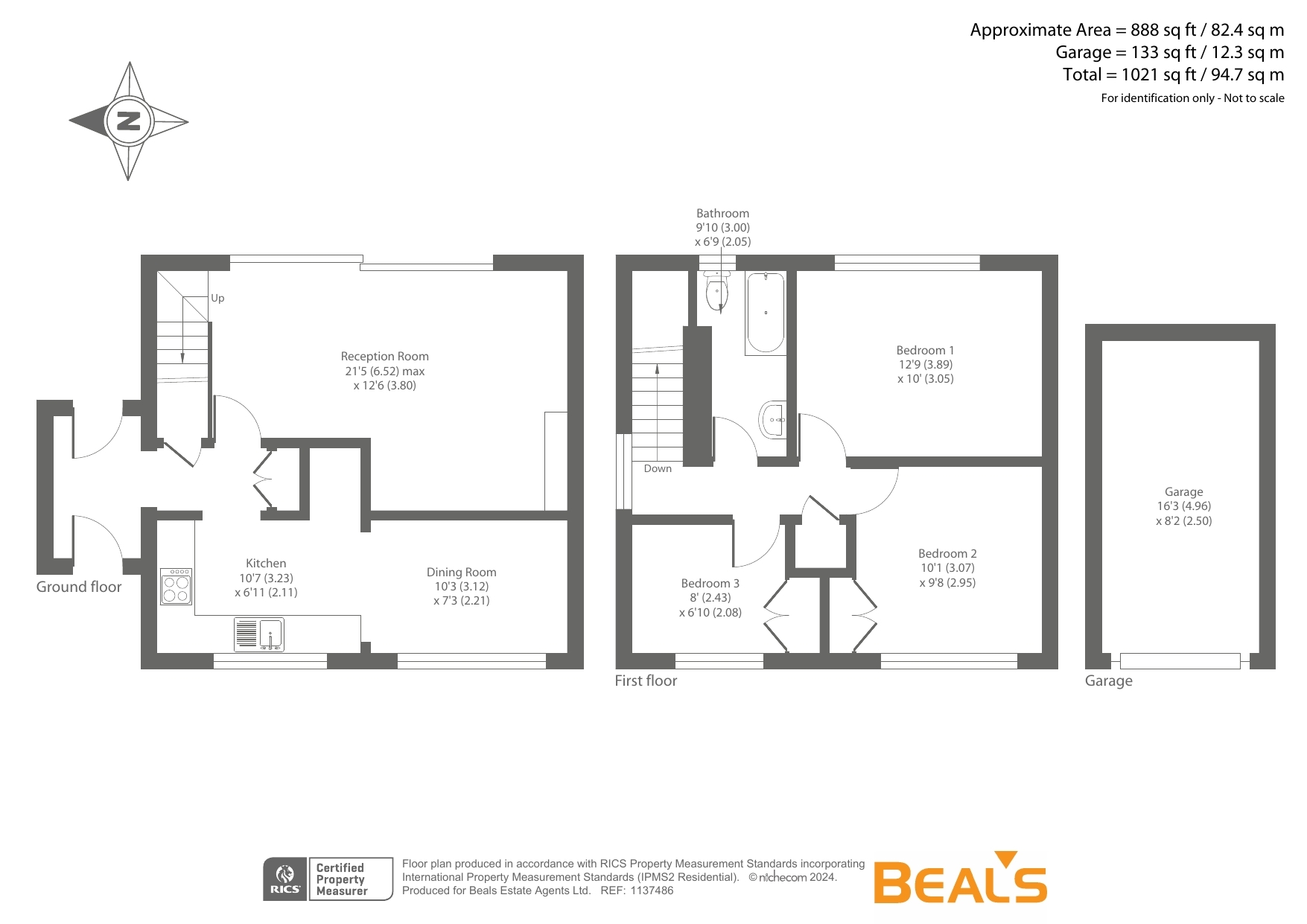 3 bed semidetached house for sale in Langstone Walk, Peel Common