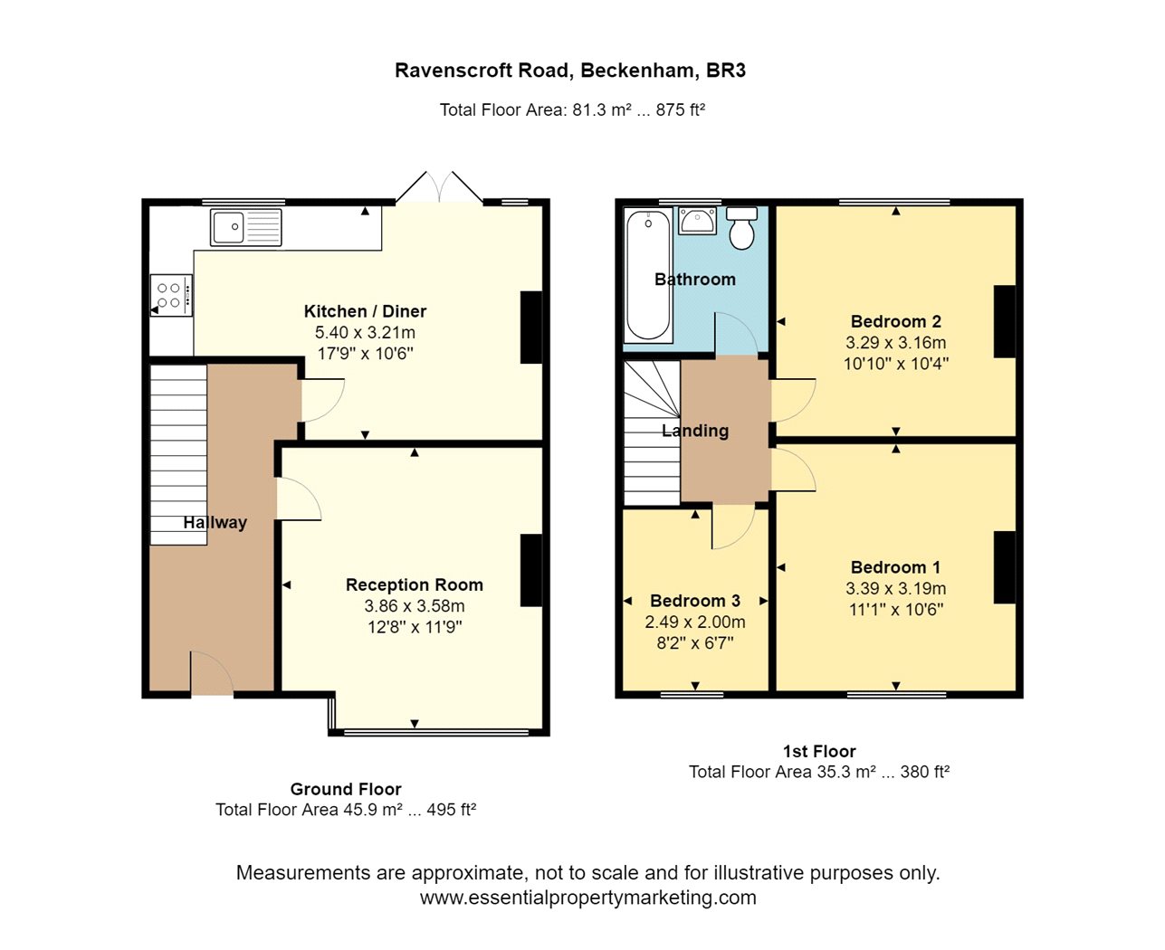 3 bed terraced house for sale in Ravenscroft Road, Beckenham BR3 Zoopla