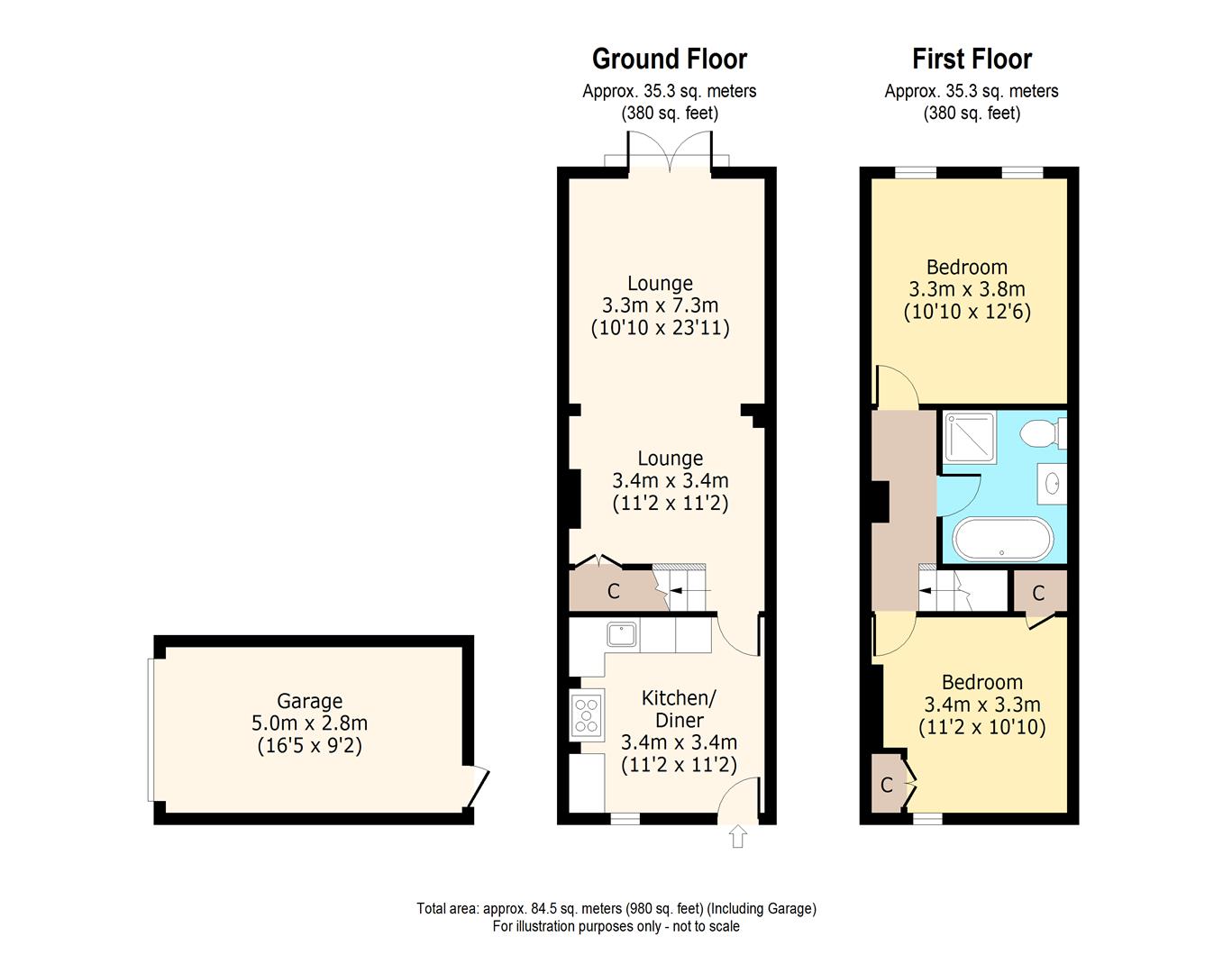 Farnborough Common, Locksbottom, Kent BR6, 2 bedroom terraced house for sale 61692711