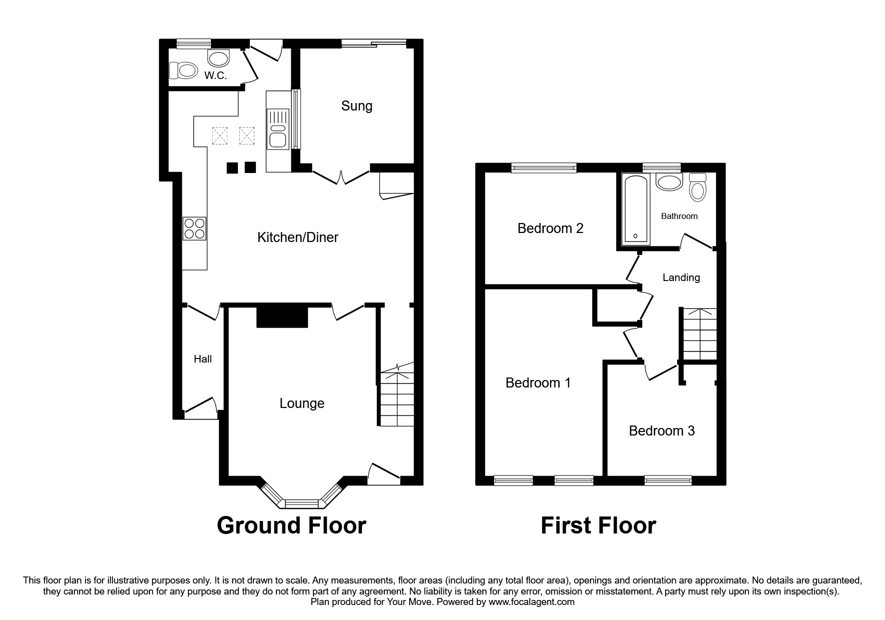 Sneyd Lane, Walsall, West Midlands WS3, 3 bedroom terraced house for