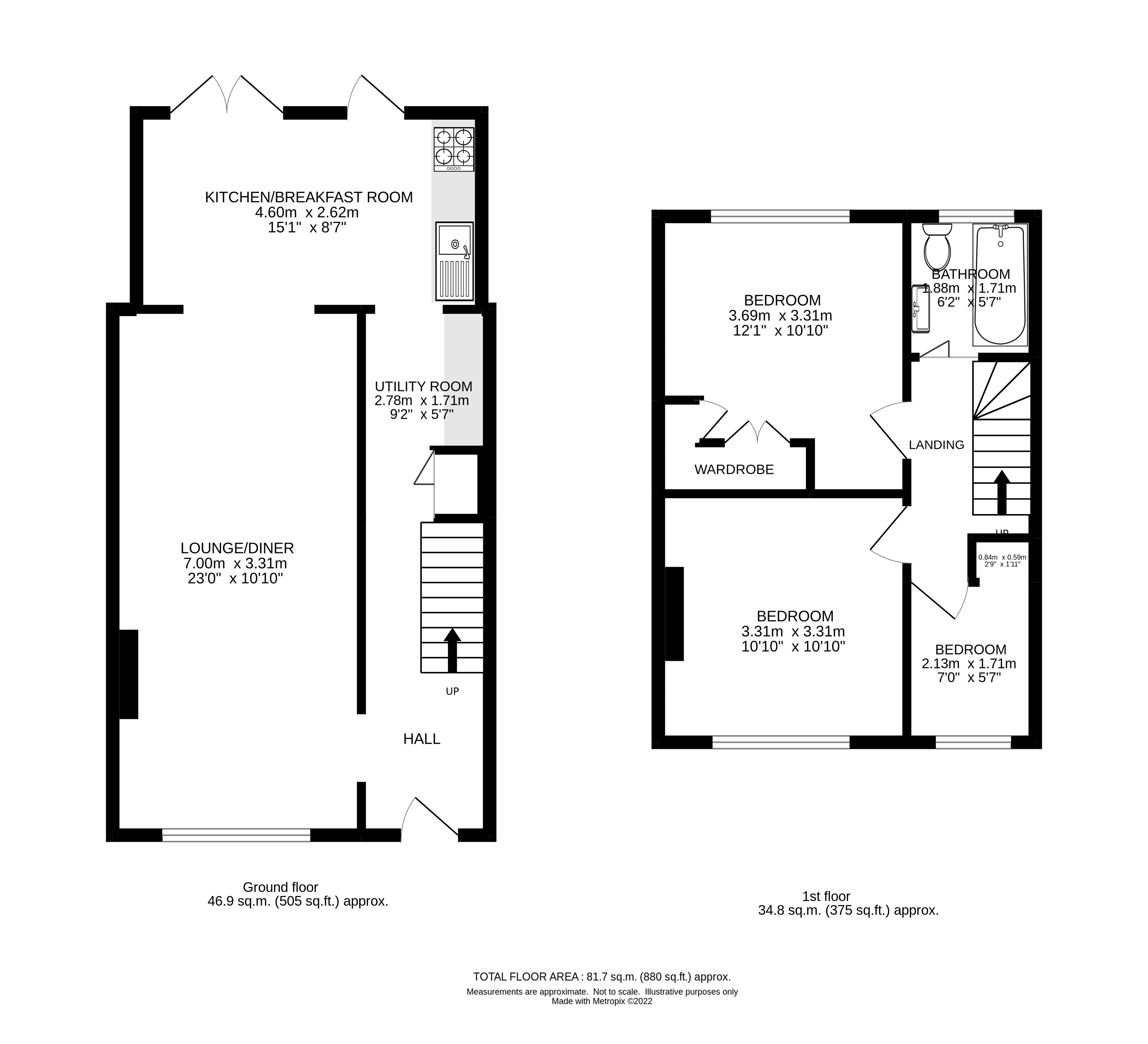 Tweeddale Road, Carshalton SM5, 3 bedroom terraced house for sale