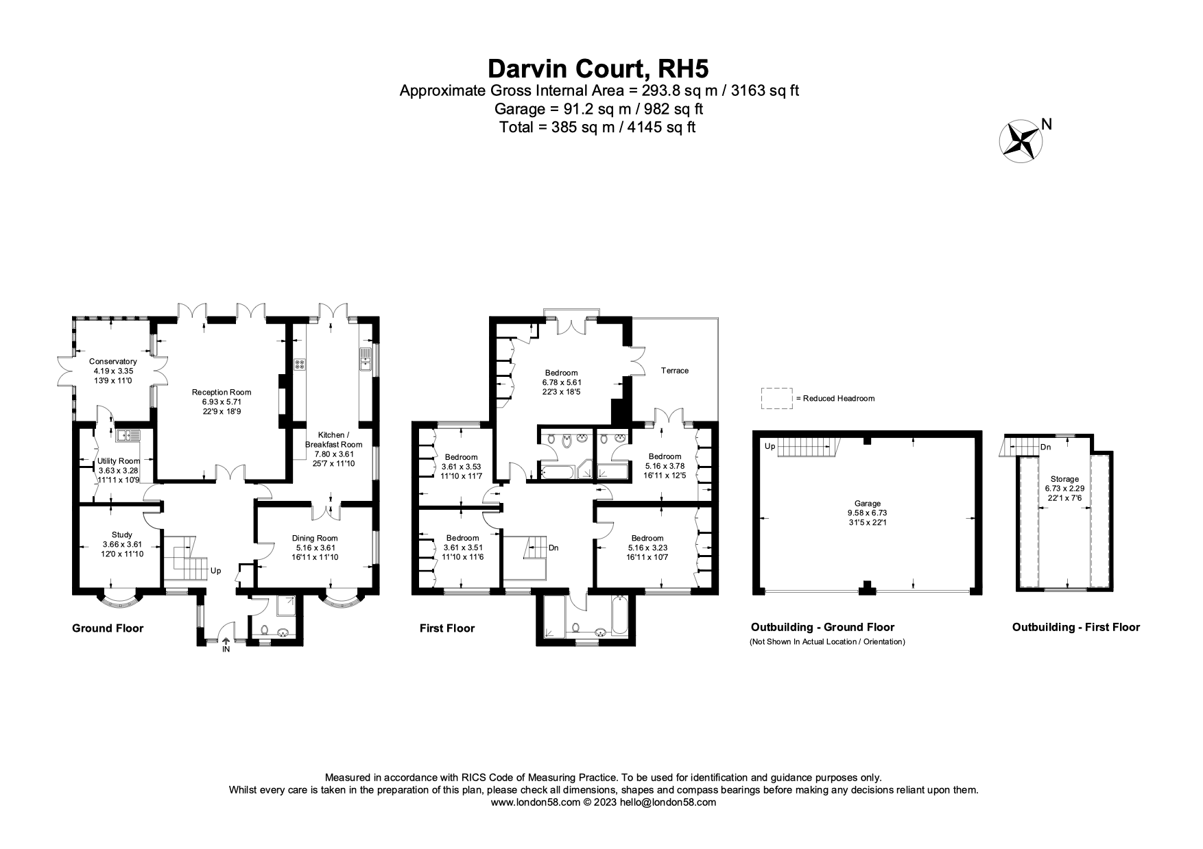 Walliswood, Dorking, Surrey RH5, 5 bedroom detached house for sale