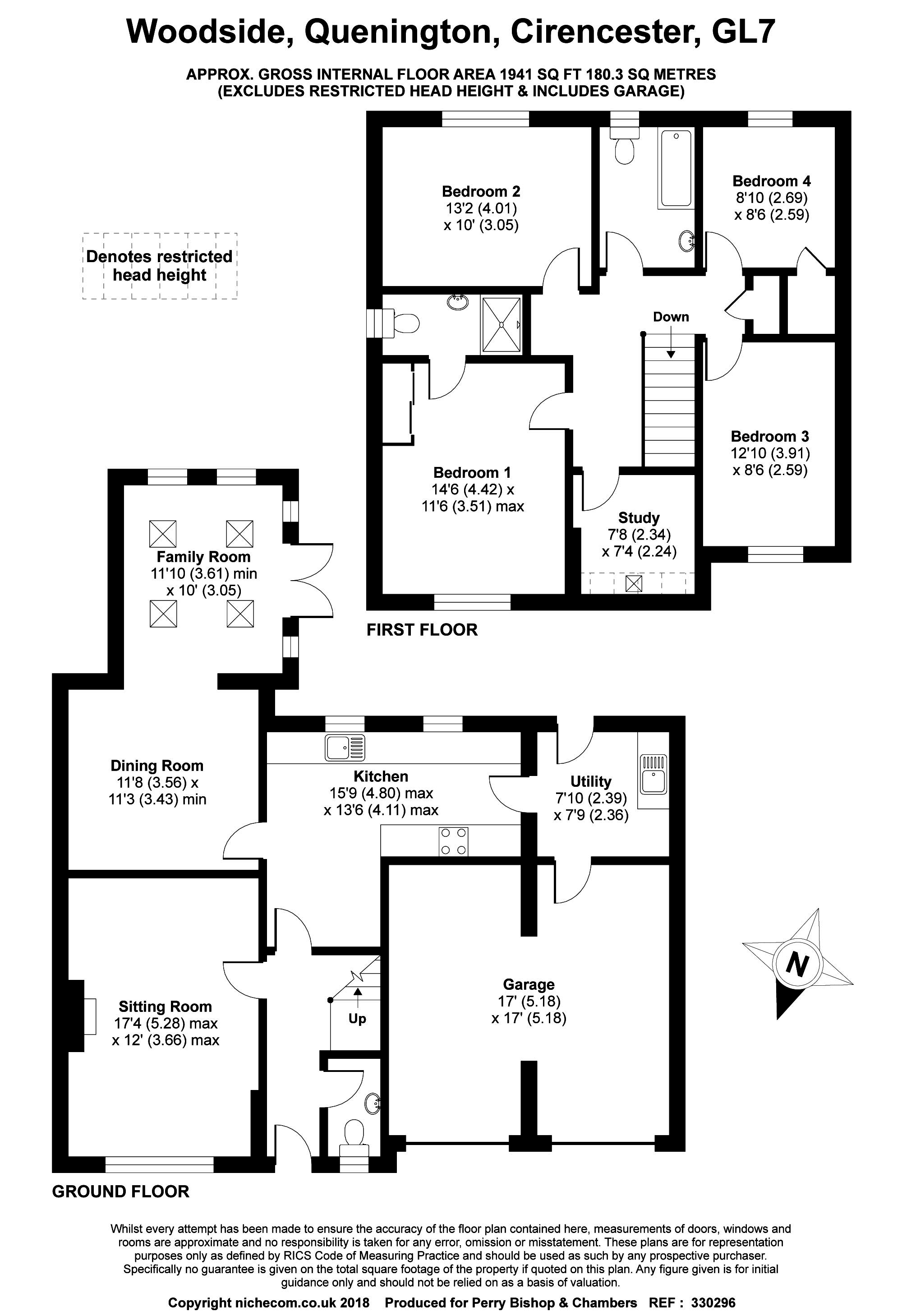 5 bed detached house for sale in Woodside, Quenington, Cirencester GL7