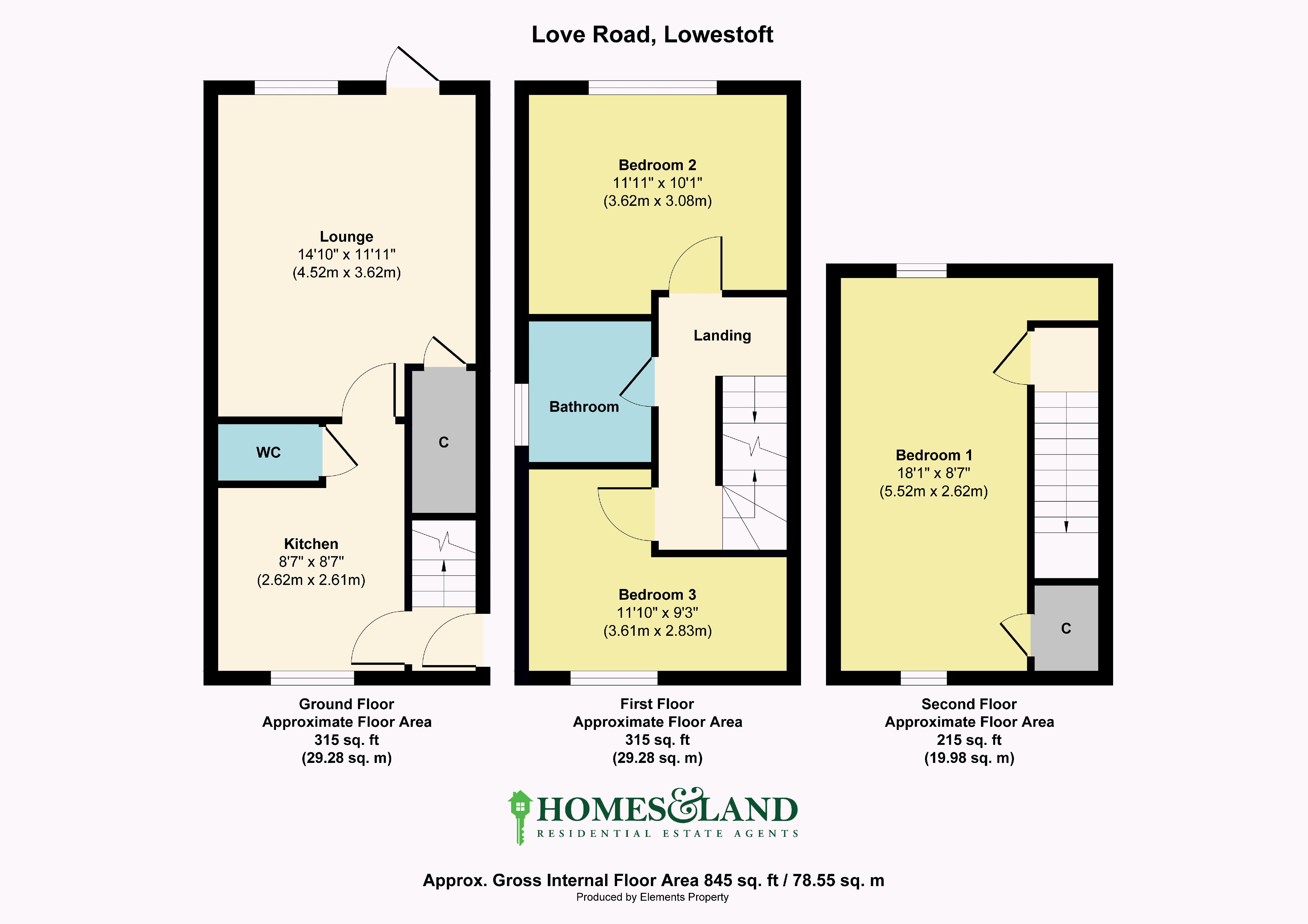 Love Road, Lowestoft NR32, 3 bedroom terraced house for sale 61321303