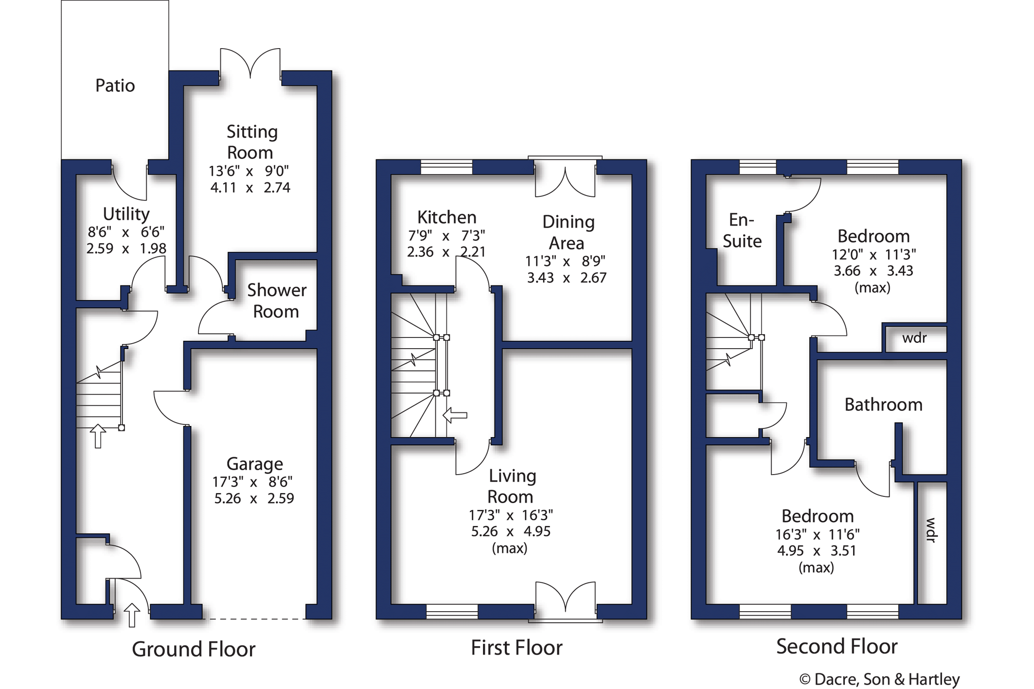 Kingsdale Drive, Menston, Ilkley, West Yorkshire LS29, 2 bedroom end