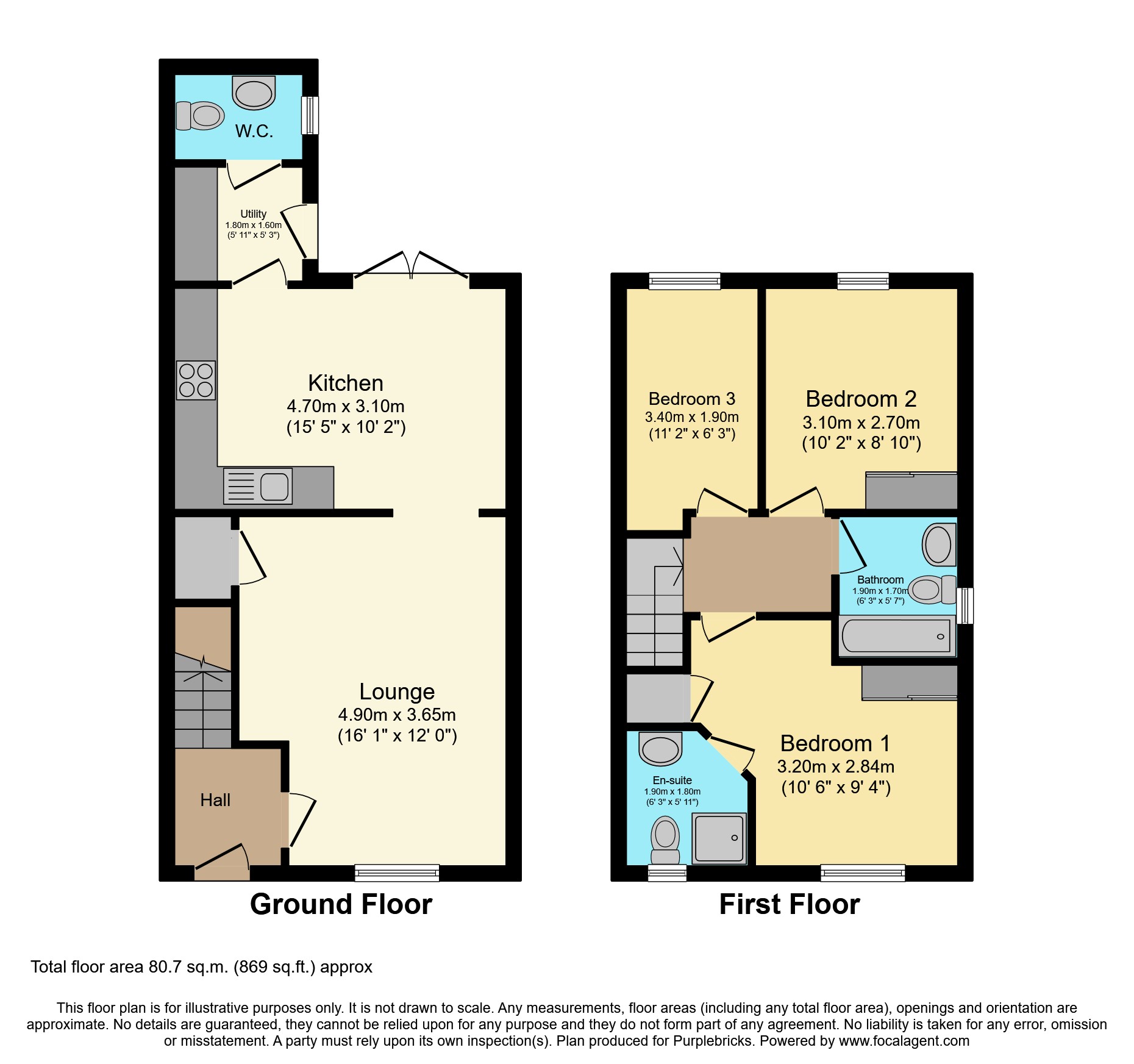 Thorntree Lane, Branston, BurtonOnTrent DE14, 3 bedroom semidetached house for sale