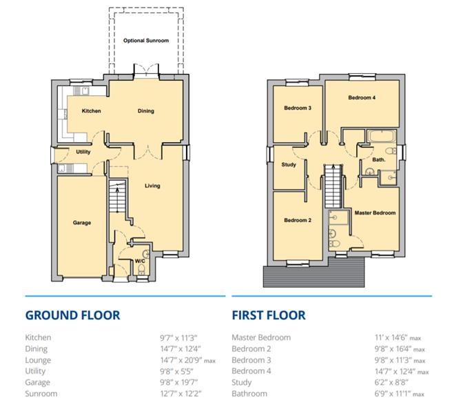 Plot 54, The Meadows, Douglas Road, Castletown IM9, 4 bedroom detached