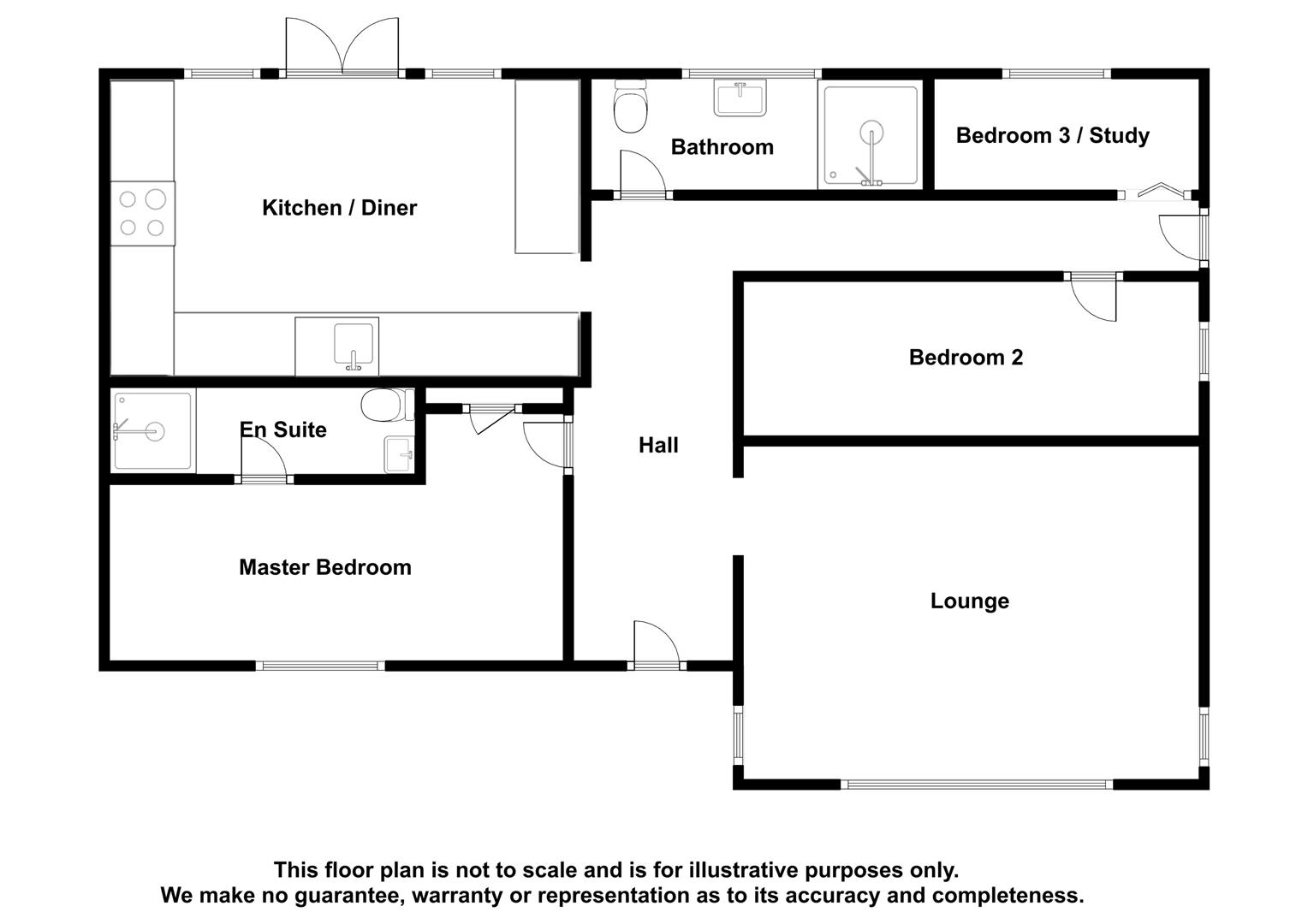 Panfield Lane, Braintree CM7, 3 bedroom detached bungalow for sale