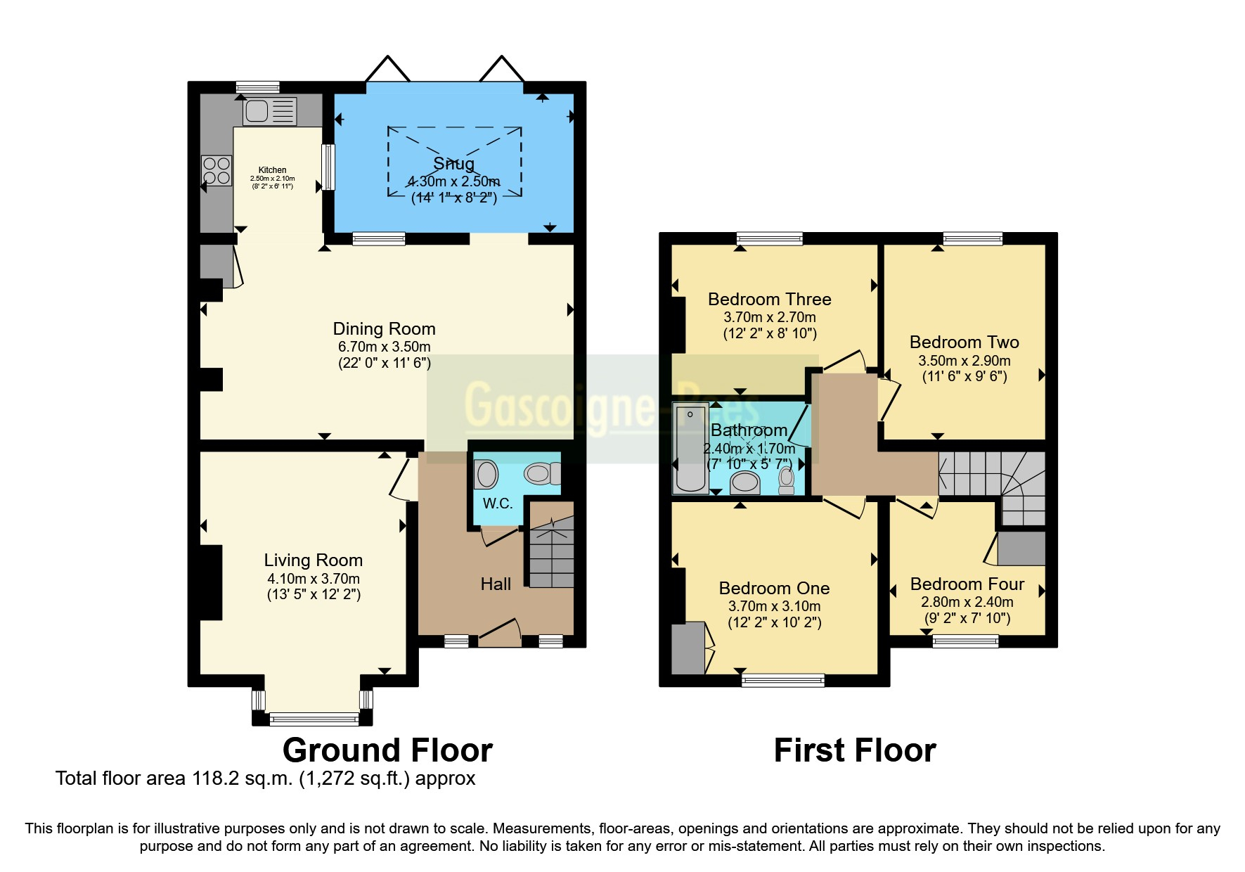Goose Green, Gomshall, Guildford, Surrey GU5, 4 bedroom semidetached