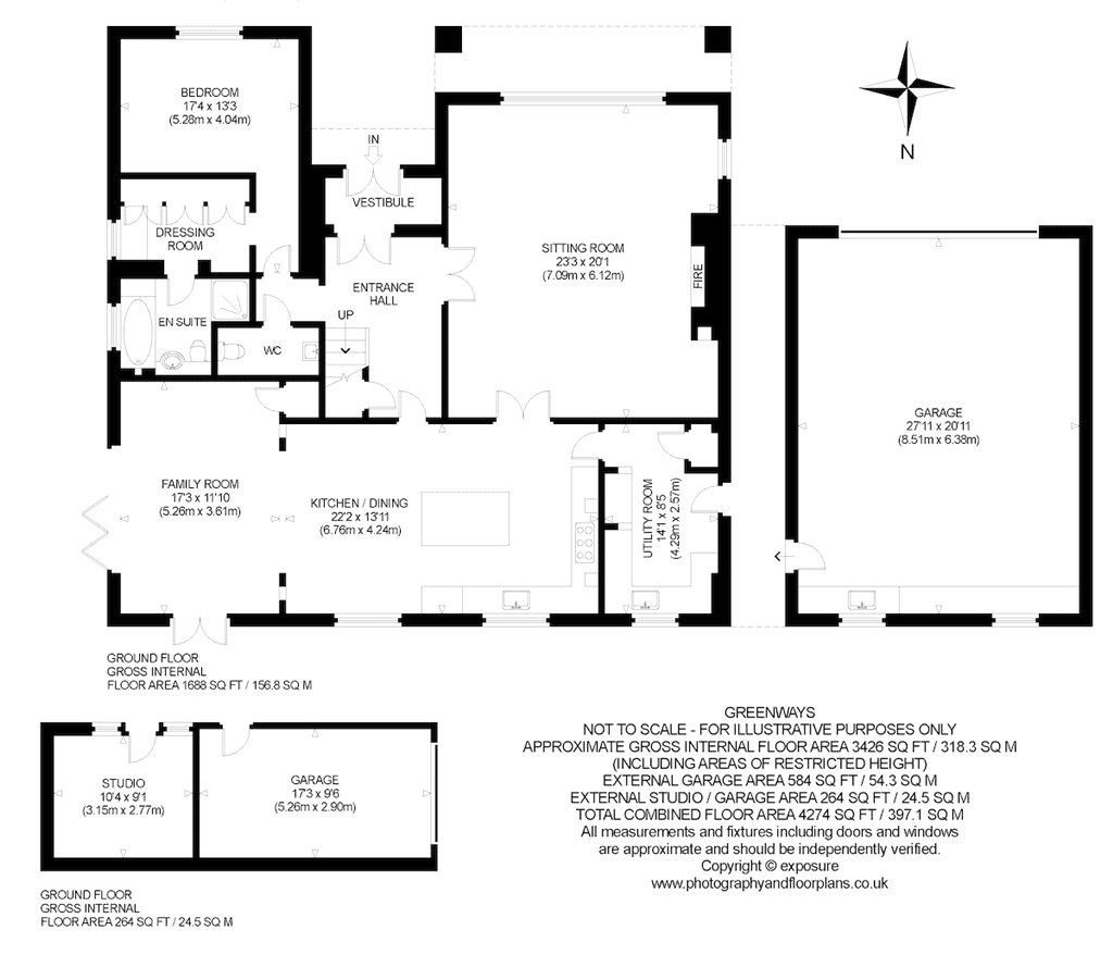 Greenways, Orchil Road, Auchterarder PH3, 4 bedroom detached house for