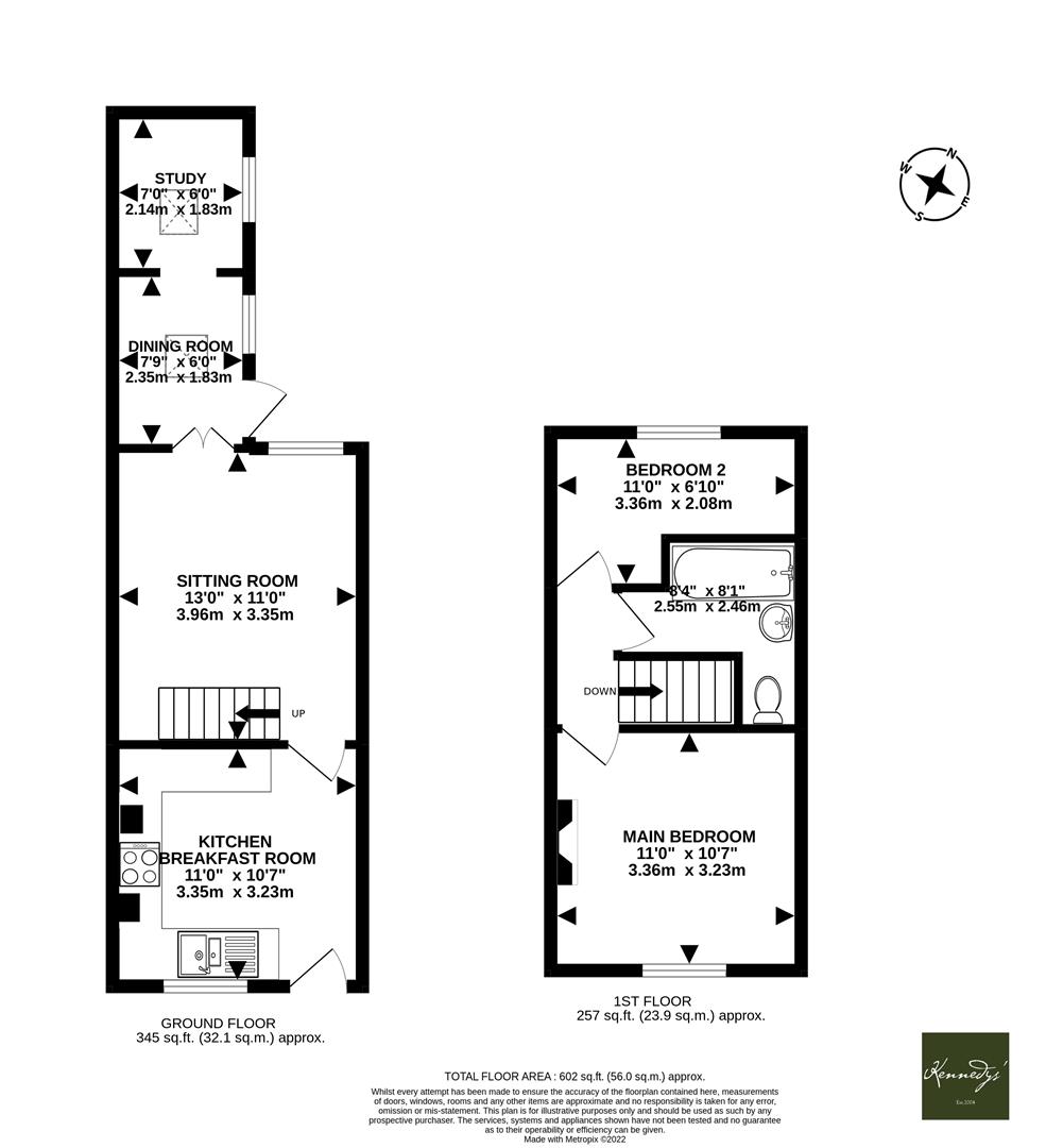 Walton Street, Walton On The Hill, Tadworth KT20, 2 bedroom end terrace