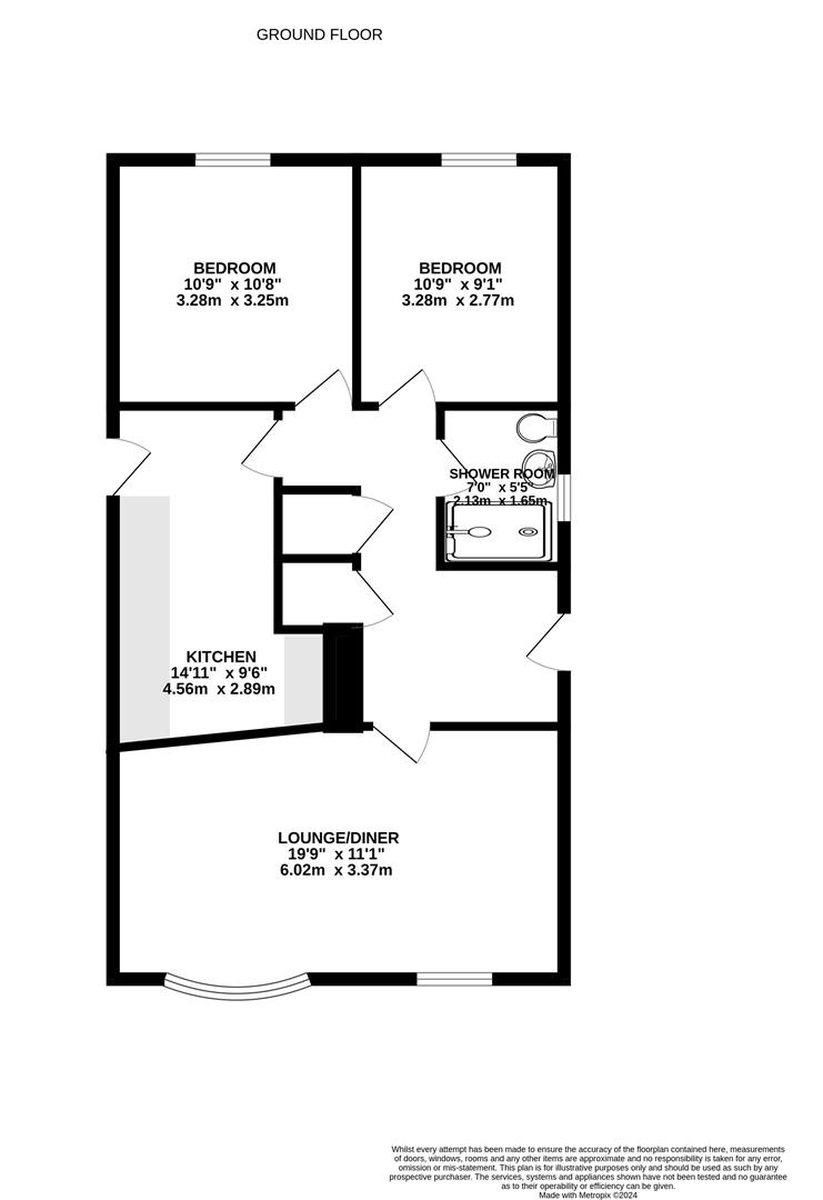 Mill Lane, Cotgrave, Nottingham NG12, 2 bedroom detached bungalow for