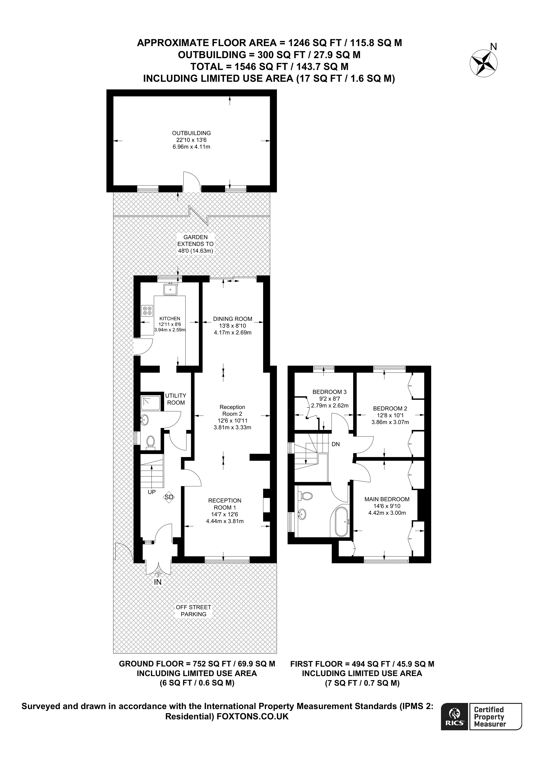 Chatsworth Crescent, Hounslow TW3, 3 bedroom semidetached house for