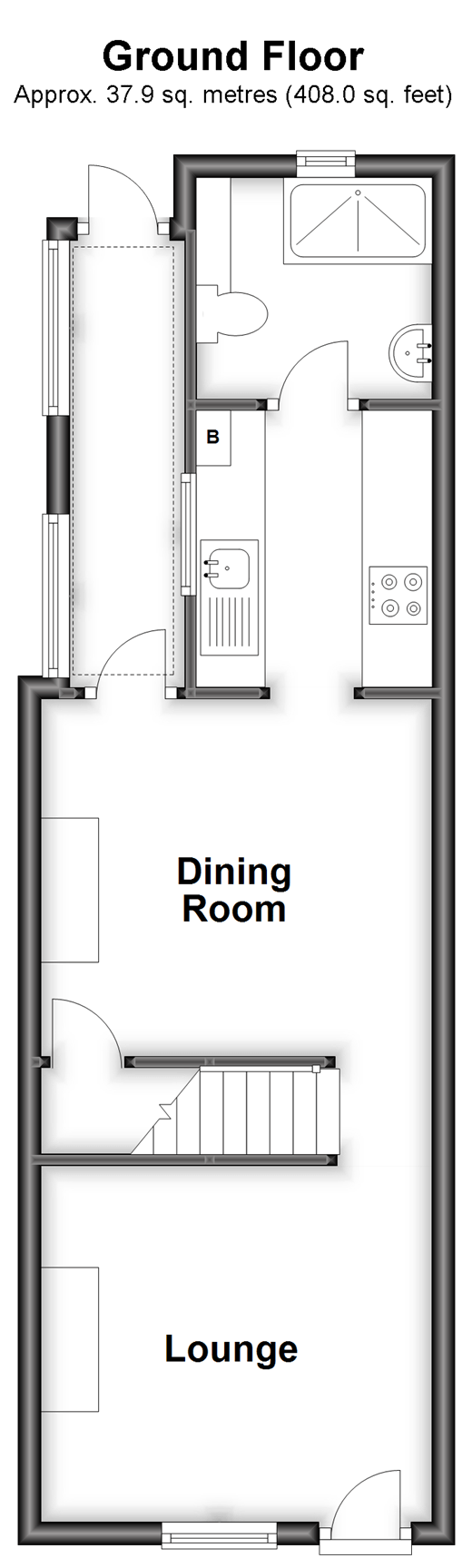Belgrave Street, Eccles, Kent ME20, 2 bedroom terraced house for sale